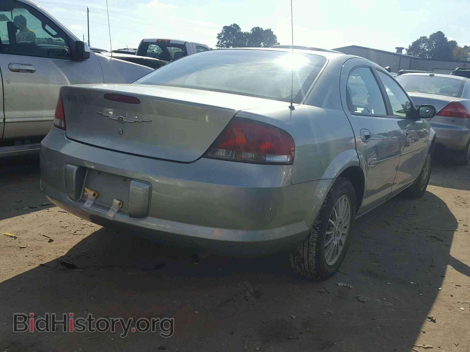 2006 CHRYSLER SEBRING - VIN: 1C3EL46X86N142878 - Фото 4