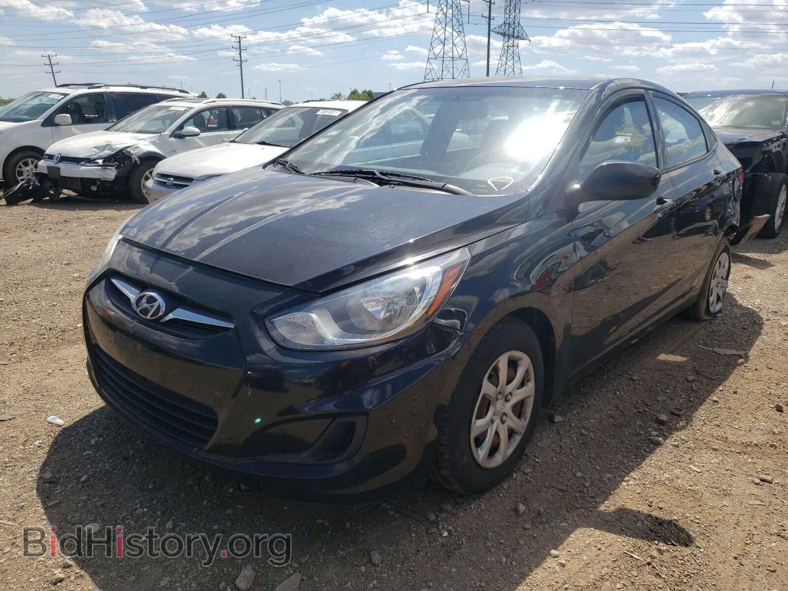 2013 HYUNDAI ACCENT - VIN: KMHCT4AE7DU311165 - Фото 2