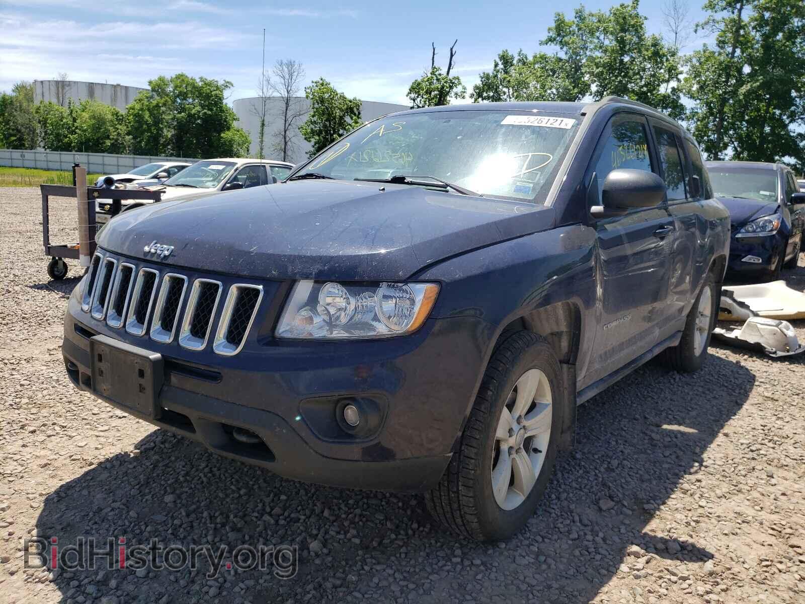 2013 JEEP COMPASS - VIN: 1C4NJDBB2DD168276 - Фото 2
