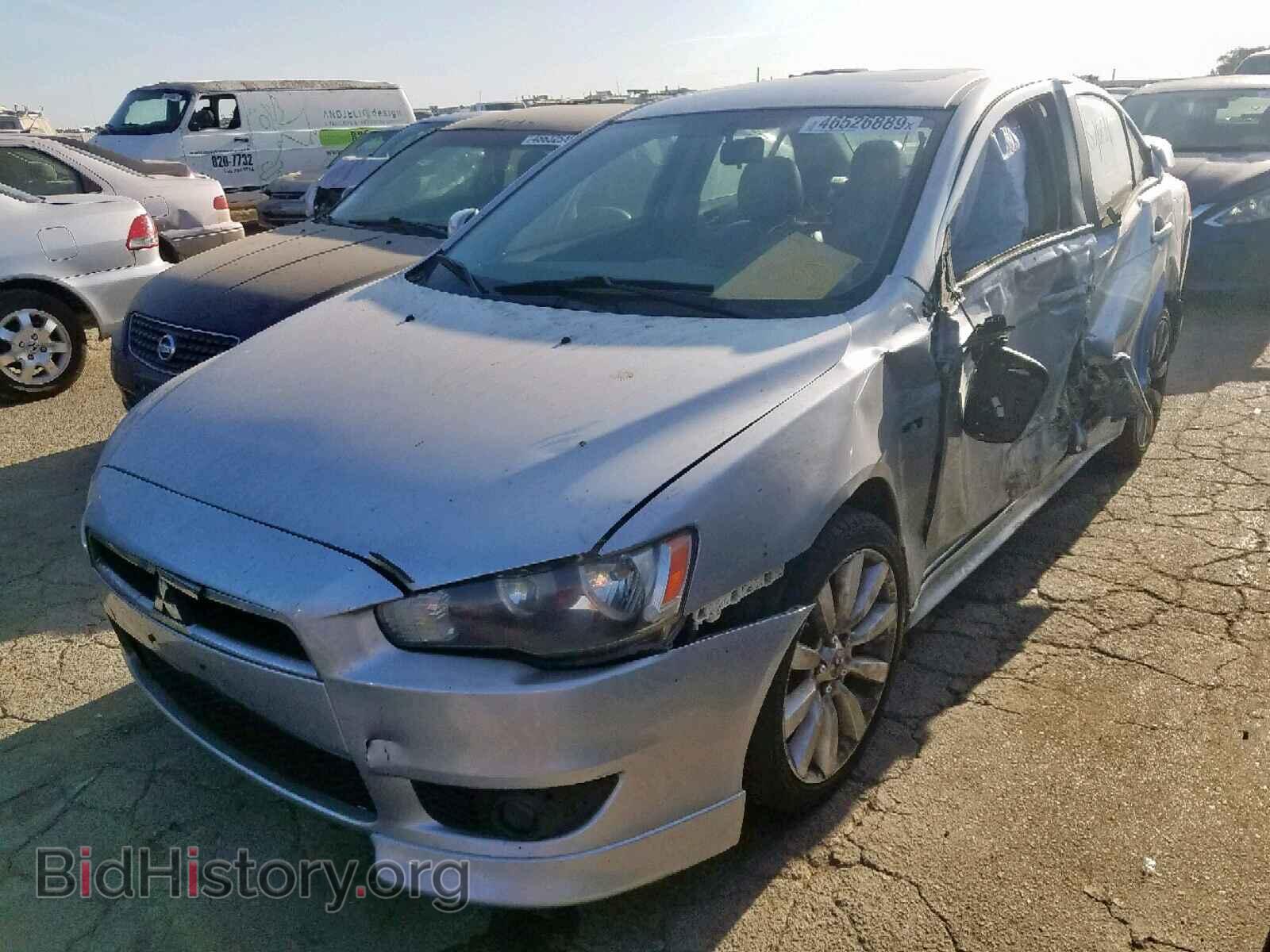 2008 MITSUBISHI LANCER - VIN: JA3AU86U18U008192 - Фото 2