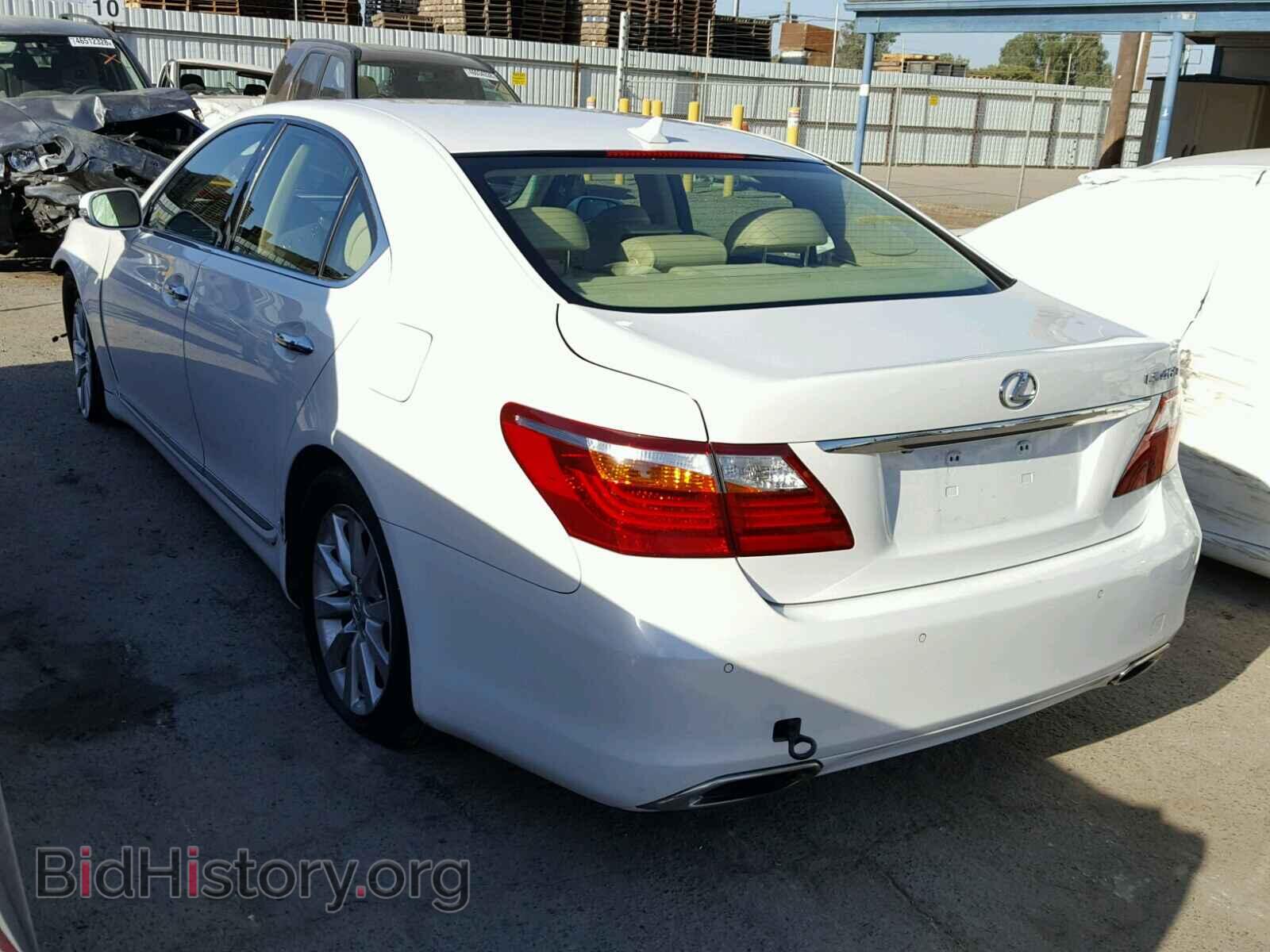 2012 LEXUS LS460 - VIN: JTHBL5EF0C5112412 - Фото 3