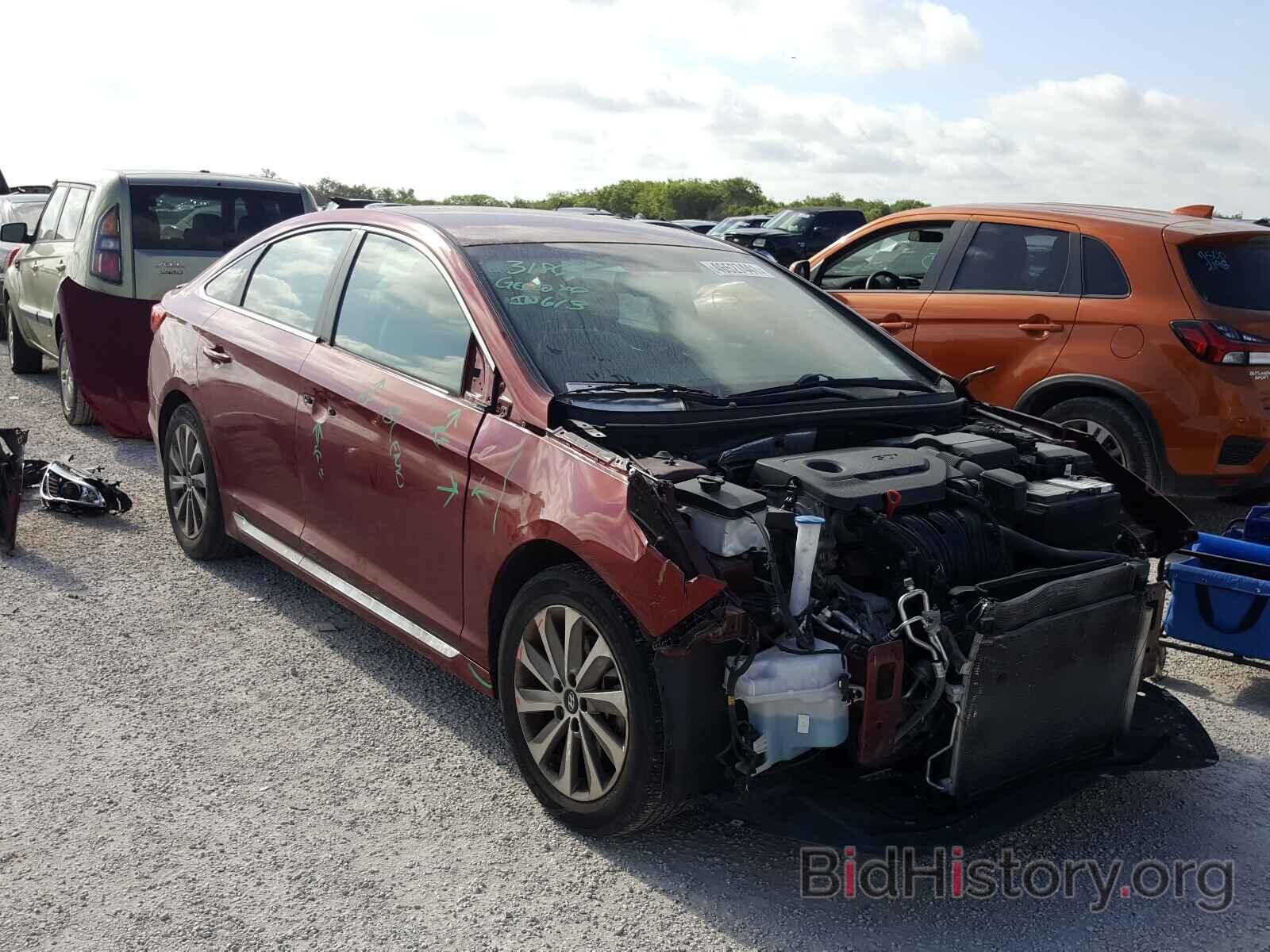 Фотография 5NPE34AF7FH094347 - HYUNDAI SONATA 2015