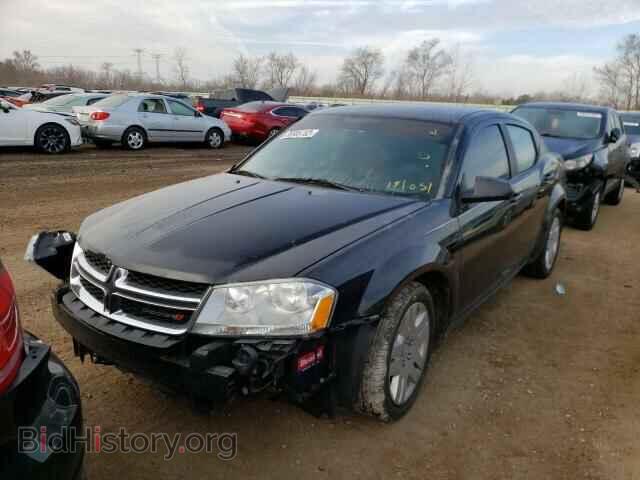 2014 DODGE AVENGER - VIN: 1C3CDZAB9EN191051 - Фото 2