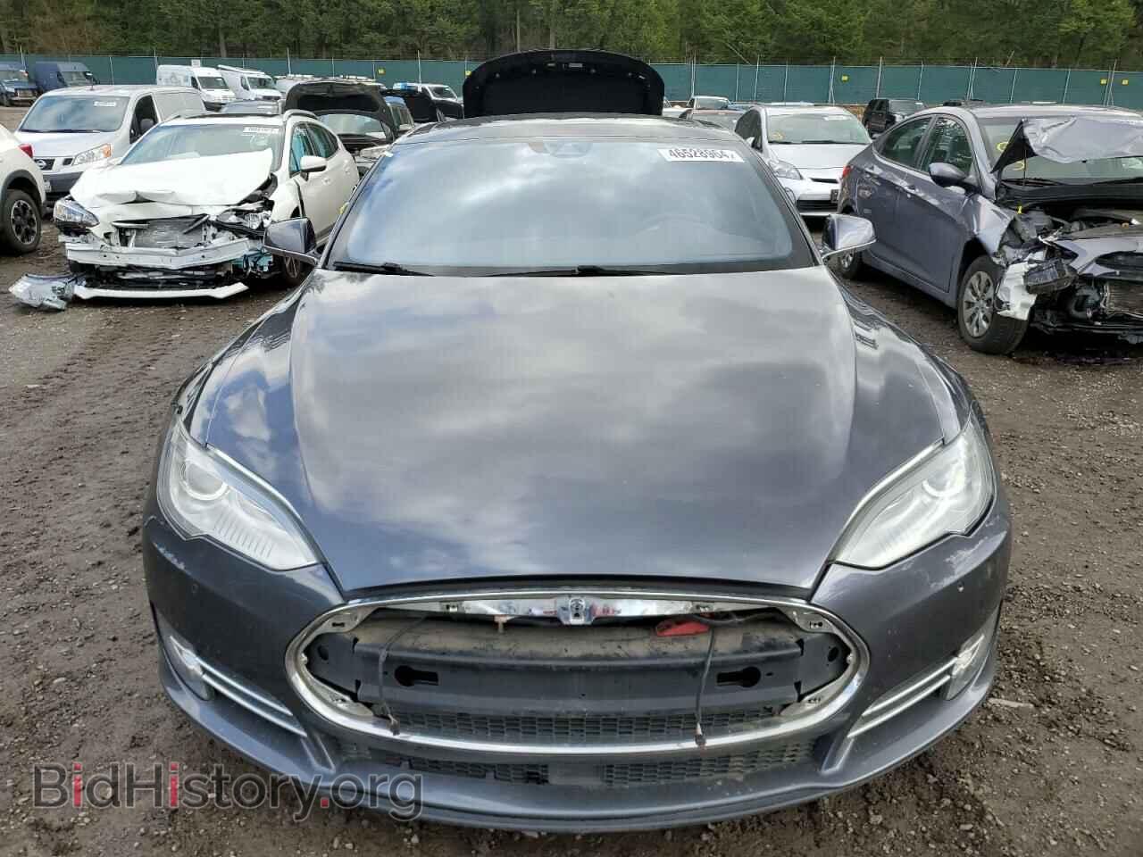 2014 TESLA MODEL S - VIN: 5YJSA1H26EFP64655 - Фото 5