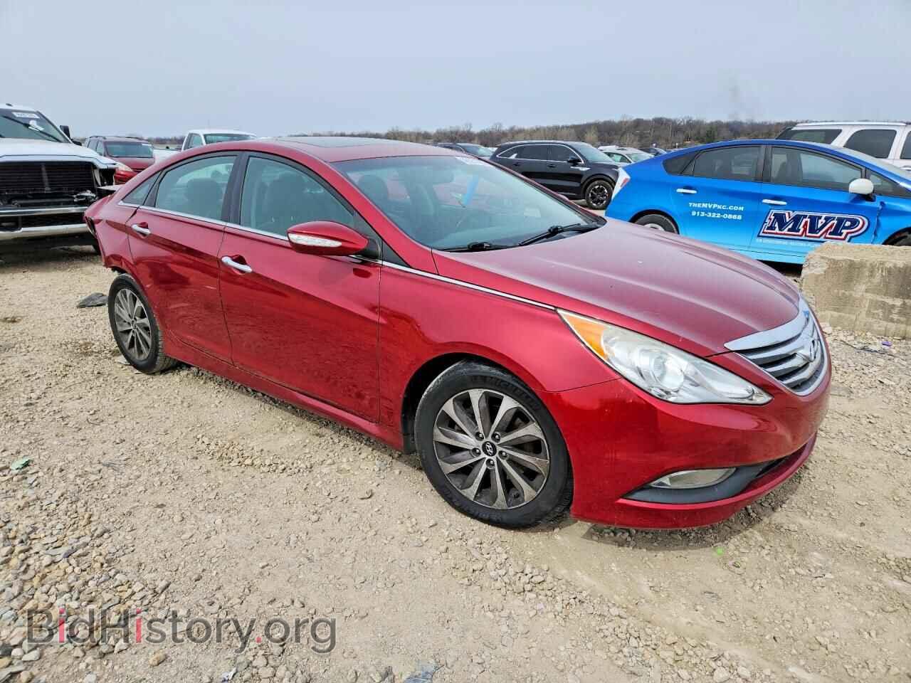 2014 HYUNDAI SONATA - VIN: 5NPEC4ACXEH893009 - Фото 4