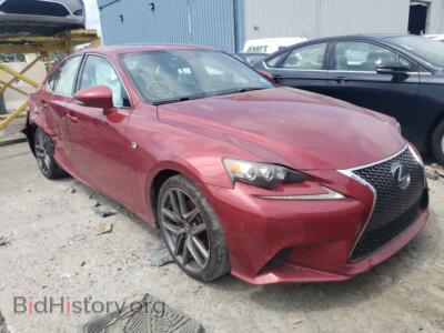 2014 Lexus IS IS 250, красный — VIN JTHBF1D25E5023940, Copart