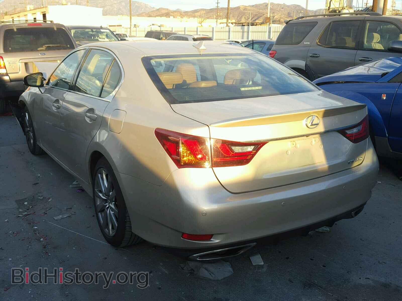2013 LEXUS GS350 - VIN: JTHBE1BL6D5020090 - Фото 3