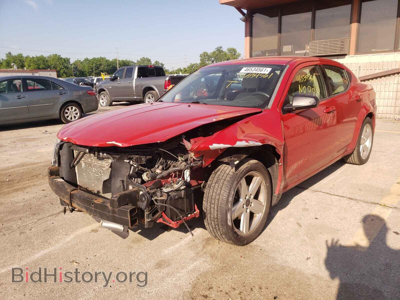 2013 DODGE AVENGER - VIN: 1C3CDZAB0DN551872 - Фото 2