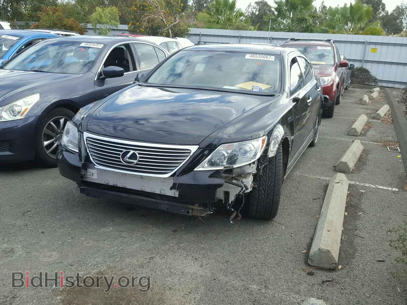2008 LEXUS LS460 - VIN: JTHBL46F185074253 - Фото 2