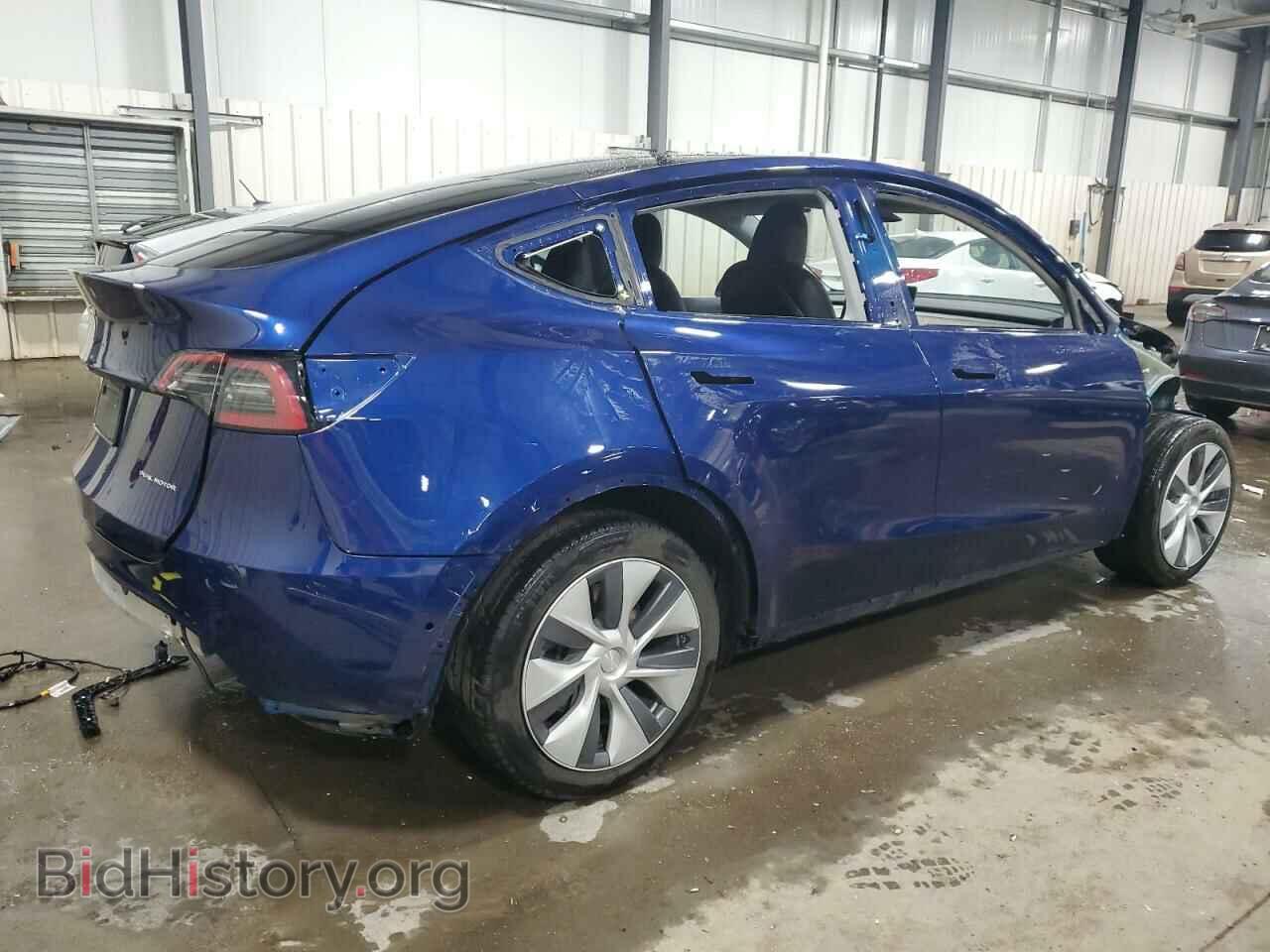 2022 TESLA MODEL Y - VIN: 7SAYGDEE7NA007286 - Фото 3