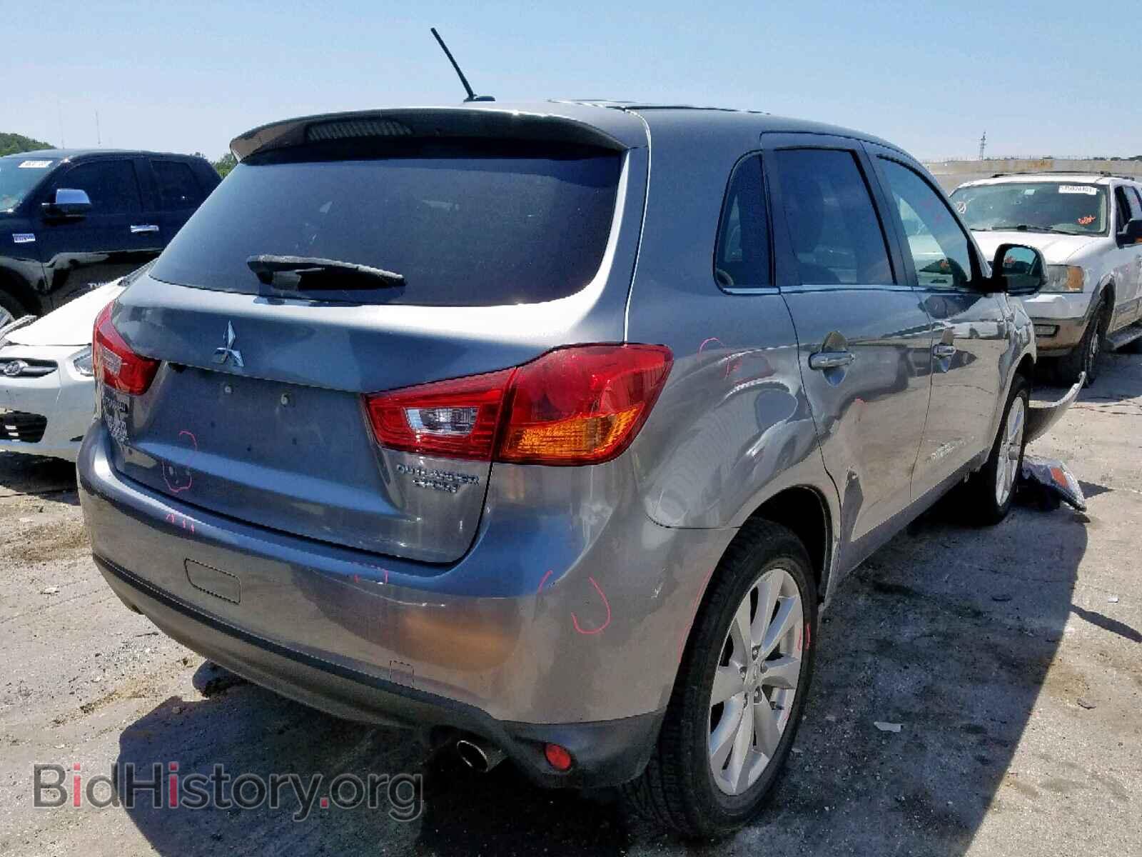 2014 MITSUBISHI OUTLANDER - VIN: 4A4AP4AU5EE018361 - Фото 4