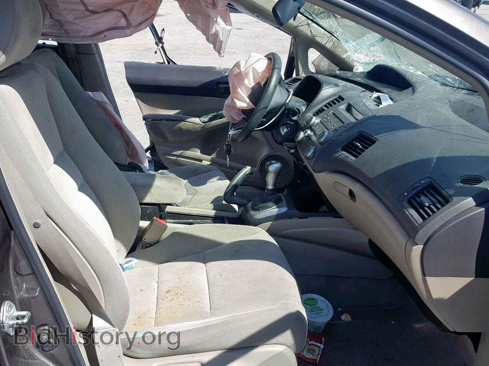 2010 HONDA CIVIC LX - VIN: 19XFA1E52AE045337 - Фото 5