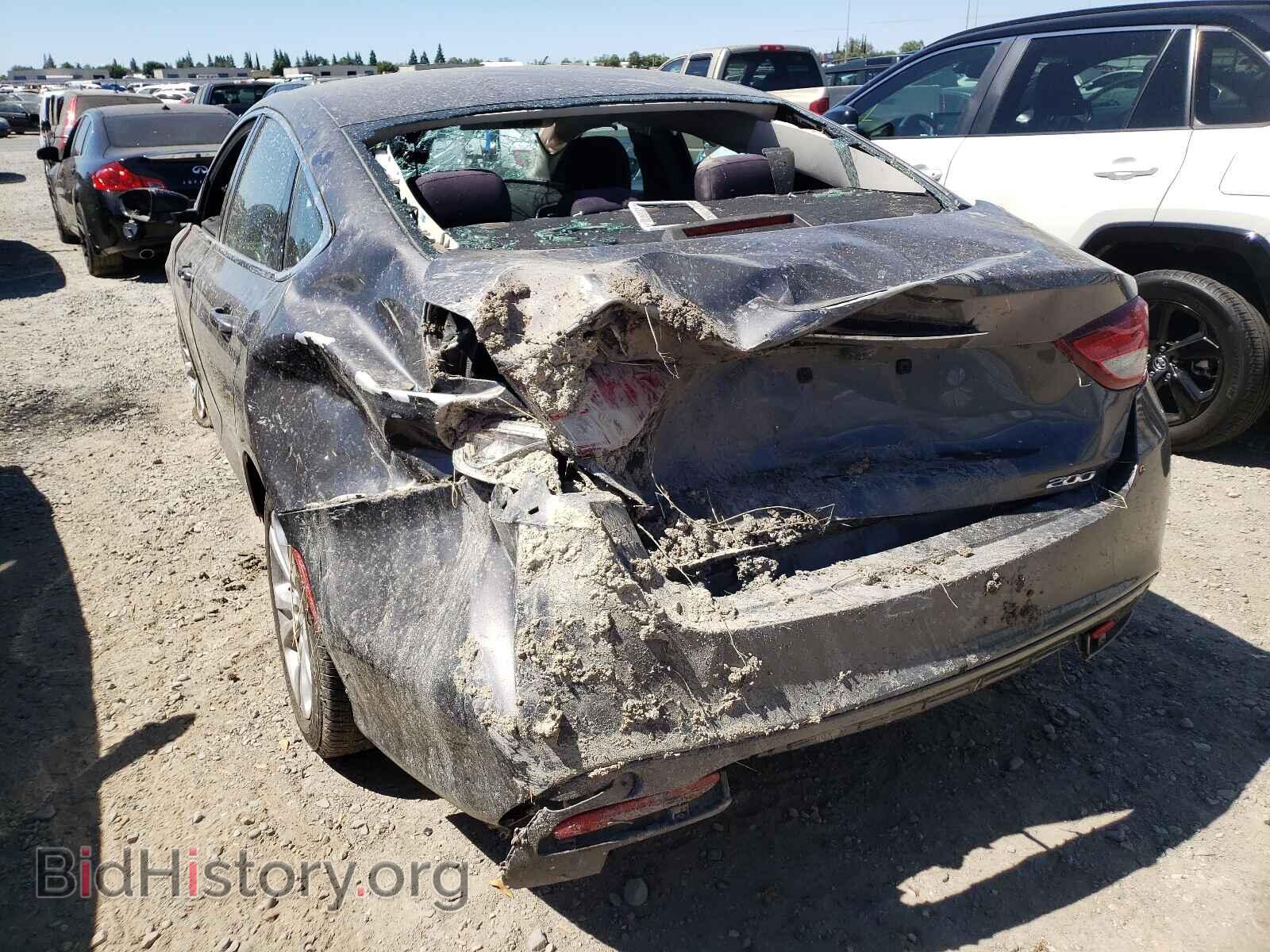 2015 CHRYSLER 200 - VIN: 1C3CCCAB2FN502949 - Фото 3