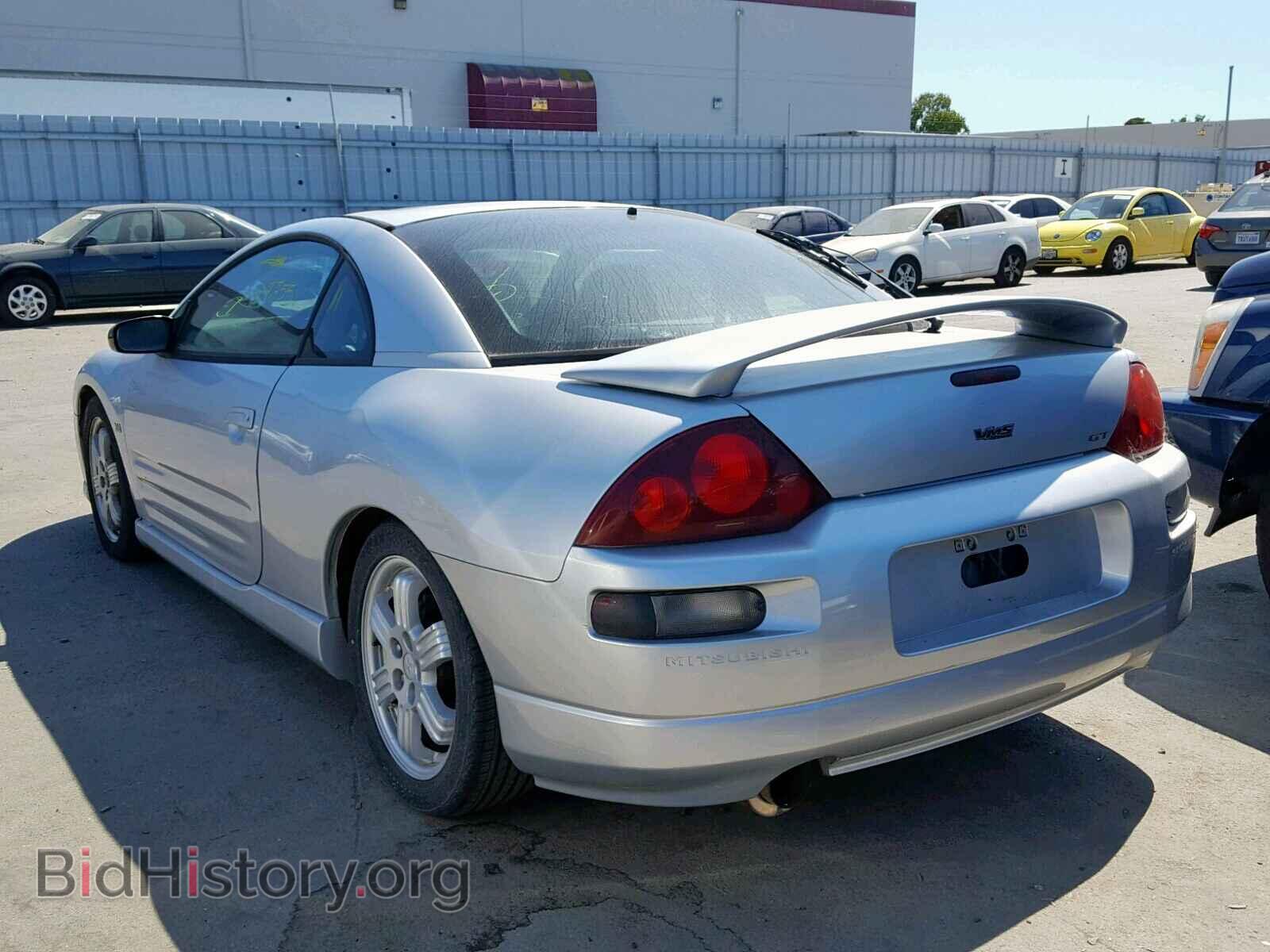 2000 MITSUBISHI ECLIPSE - VIN: 4A3AC54L1YE076271 - Фото 3