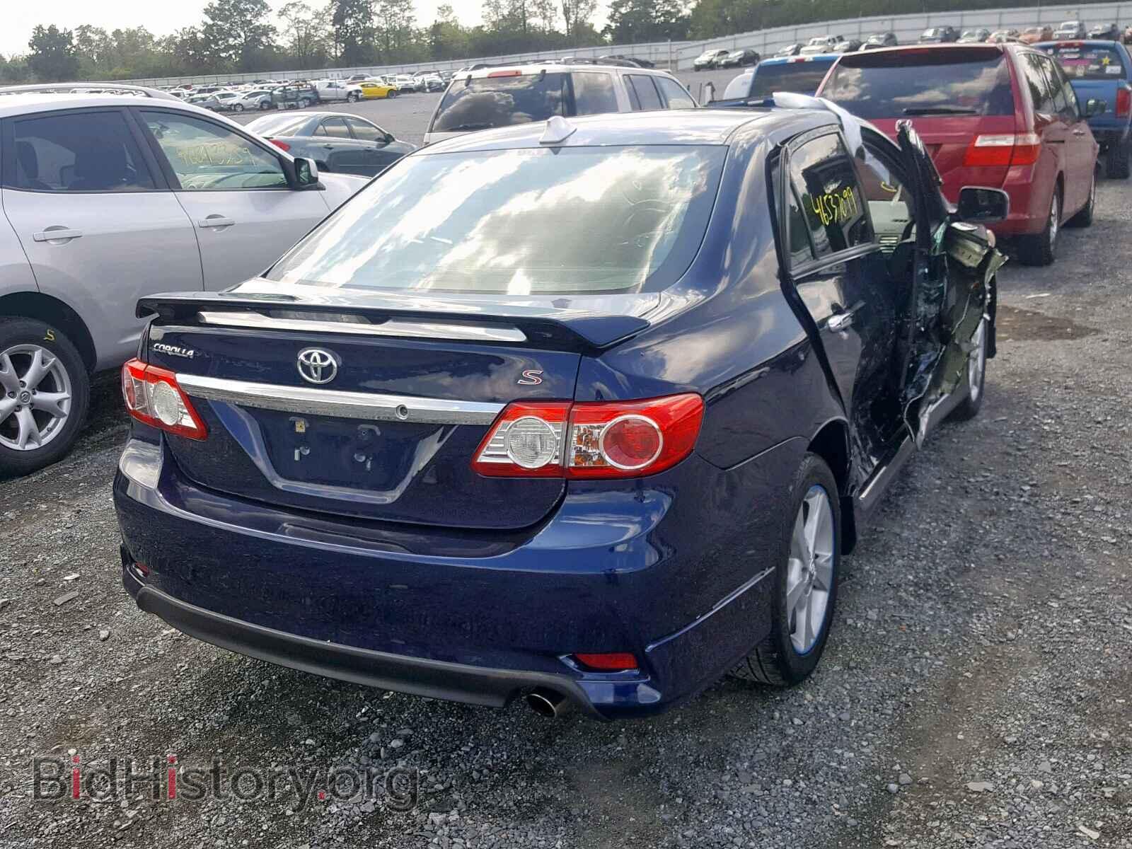 2013 TOYOTA COROLLA BA - VIN: 2T1BU4EE7DC112752 - Фото 4