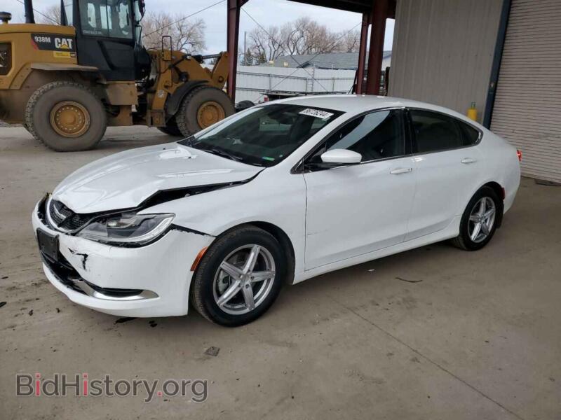2016 Chrysler 200 Limited (VIN 1C3CCCAB3GN155410) — фото 1 из 15, Copart, повреждение: передняя часть