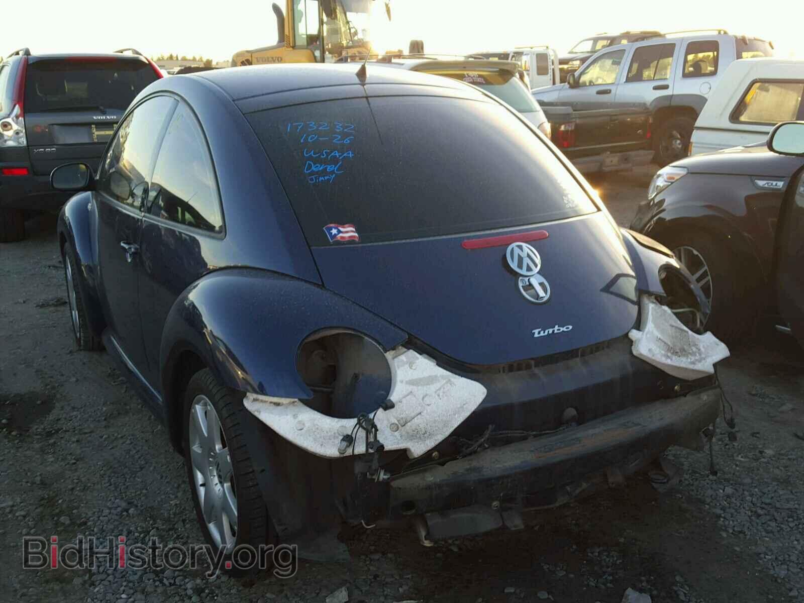 2002 VOLKSWAGEN BEETLE - VIN: 3VWDD21C82M409936 - Фото 3