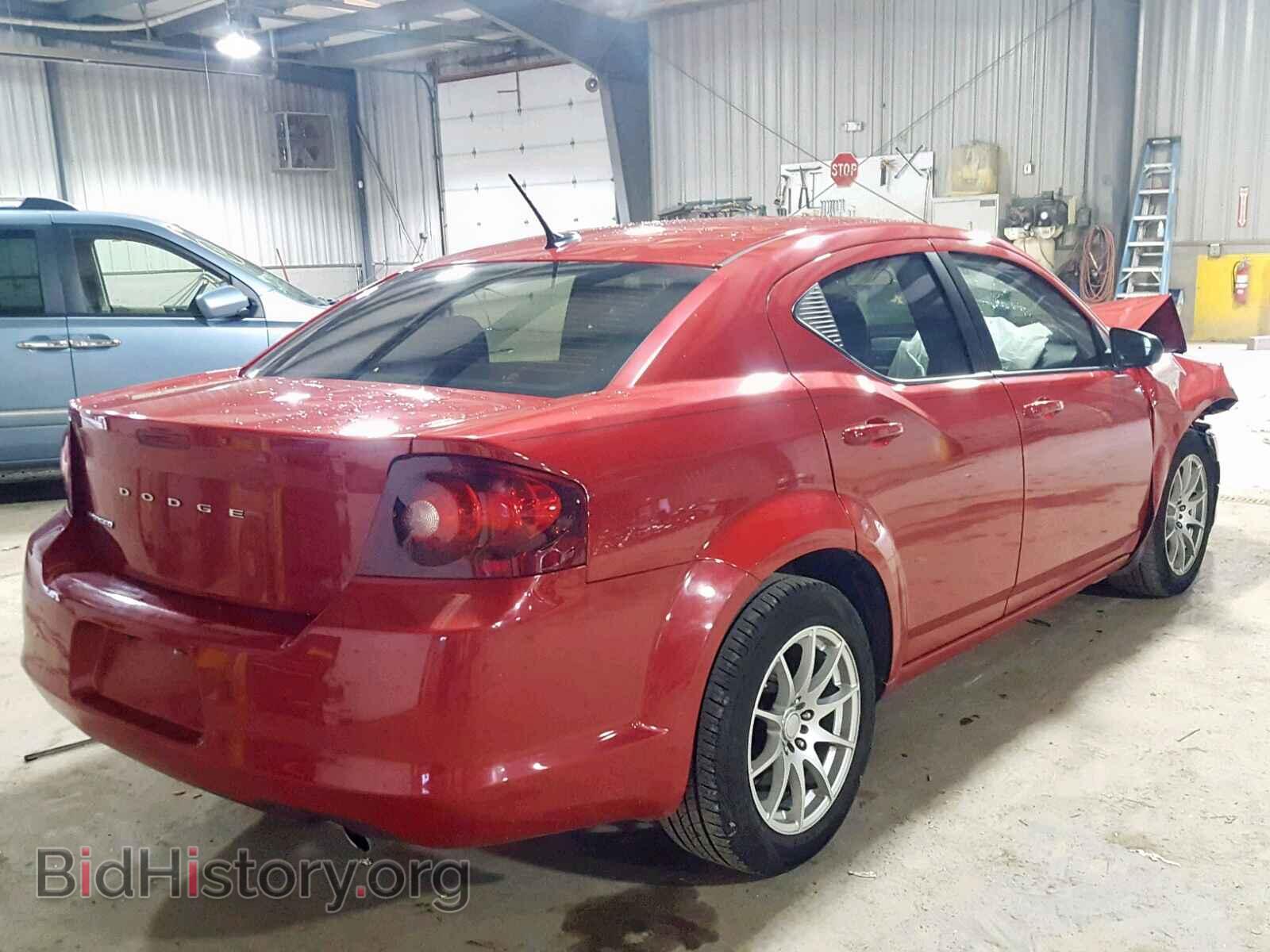 2013 DODGE AVENGER - VIN: 1C3CDZAG6DN749738 - Фото 4