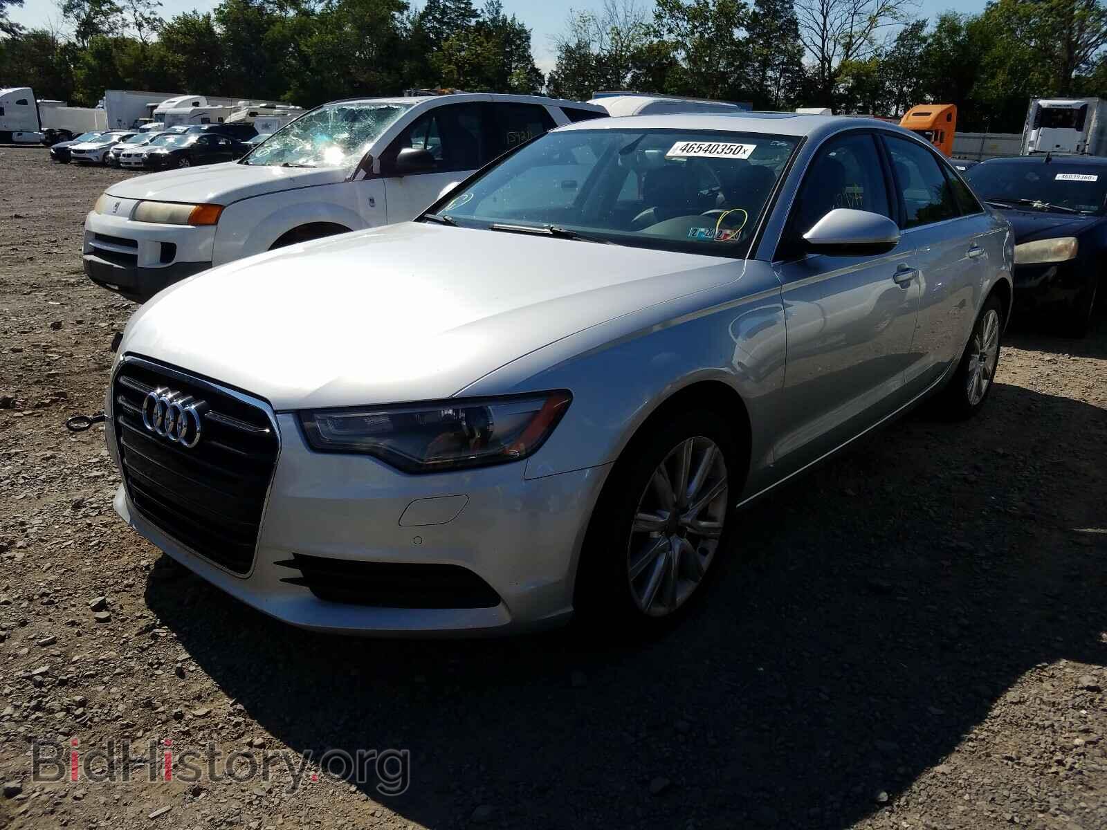 2014 AUDI A6 - VIN: WAUGFAFC2EN019869 - Фото 2