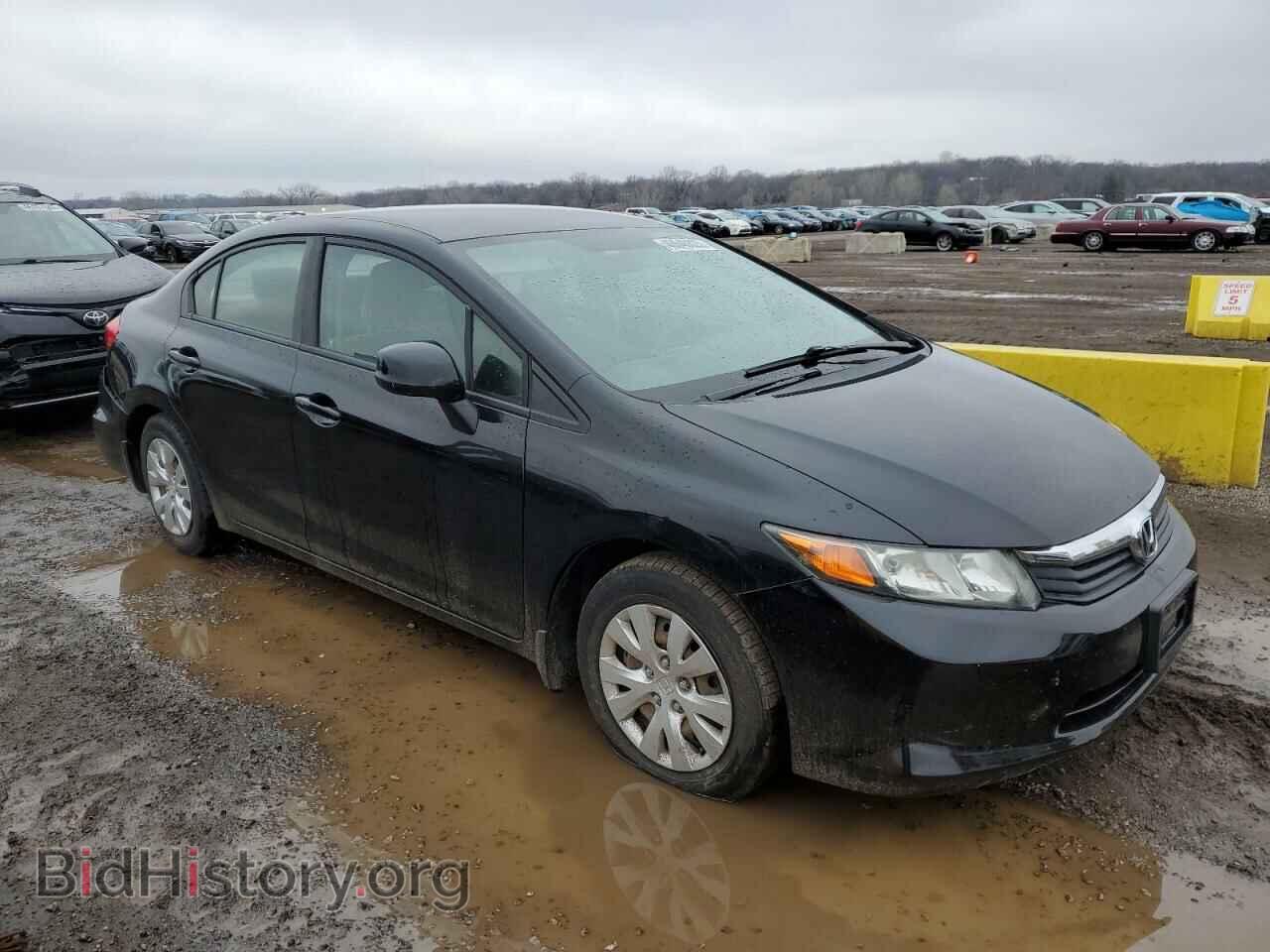 2012 HONDA CIVIC - VIN: 19XFB2F5XCE377448 - Фото 4