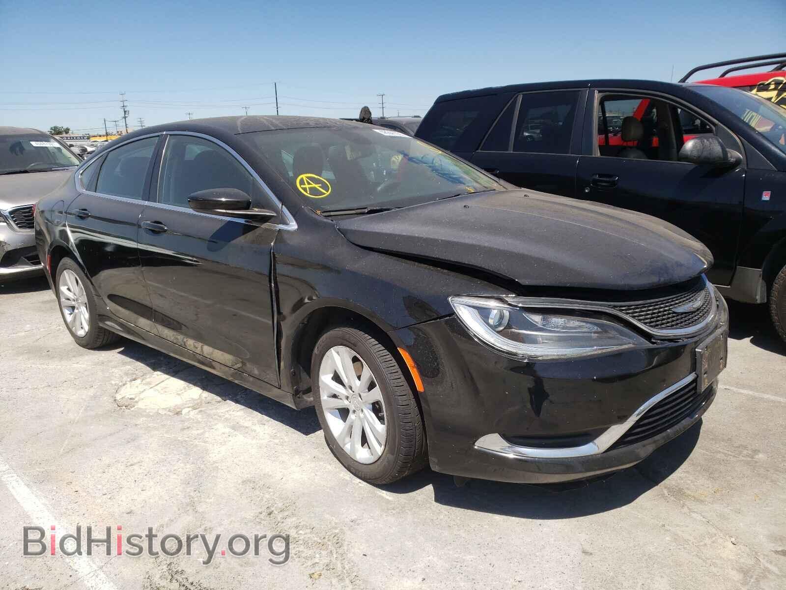 Фотография 1C3CCCAB0GN169698 - CHRYSLER 200 2016