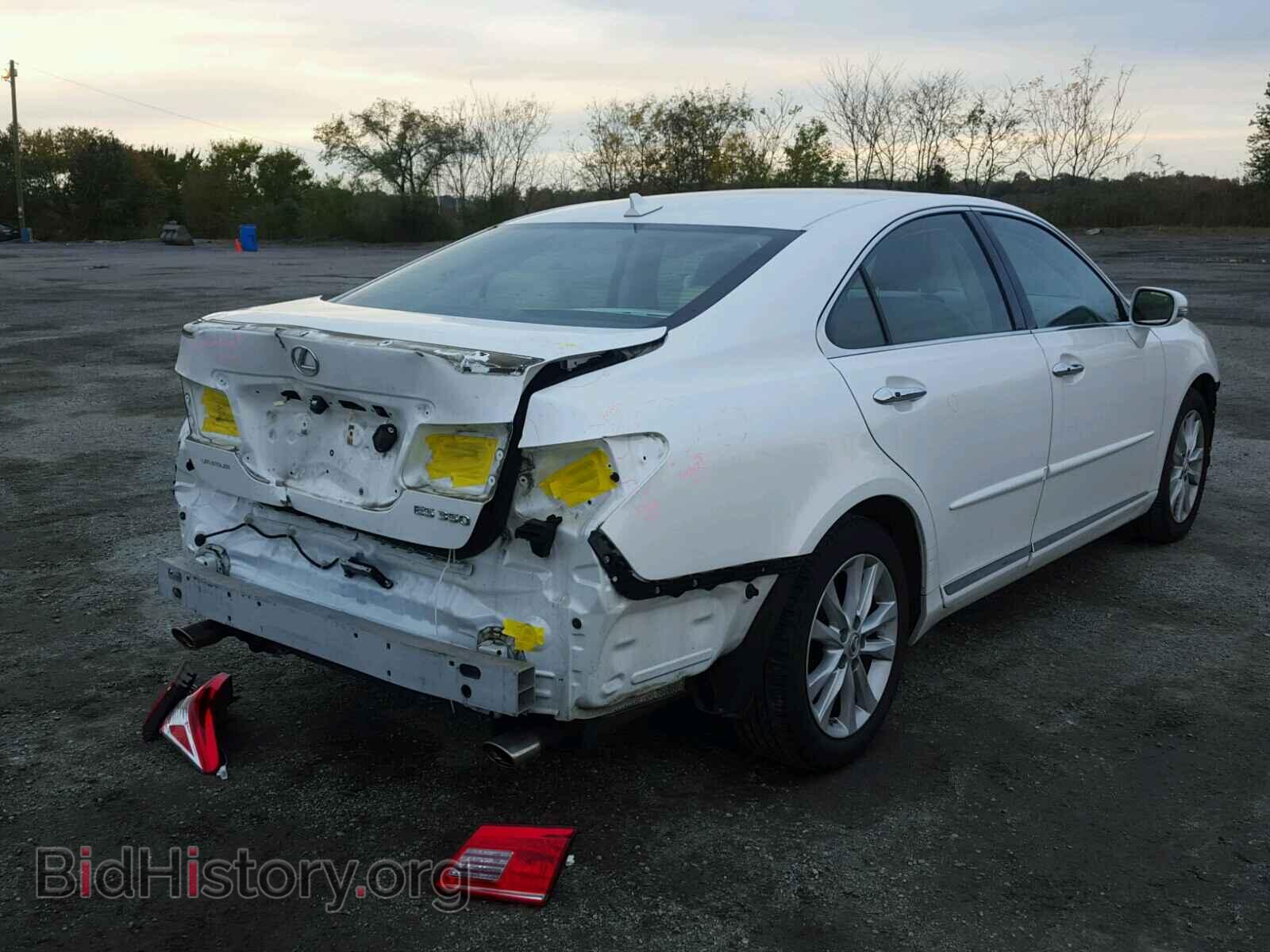 2011 LEXUS ES350 - VIN: JTHBK1EG5B2469606 - Фото 4