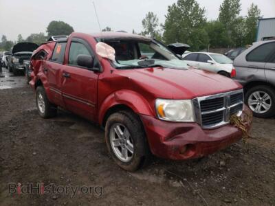 2009 Dodge DURANGO Durango SL, red — VIN 1D8HB48P69F708044, Copart