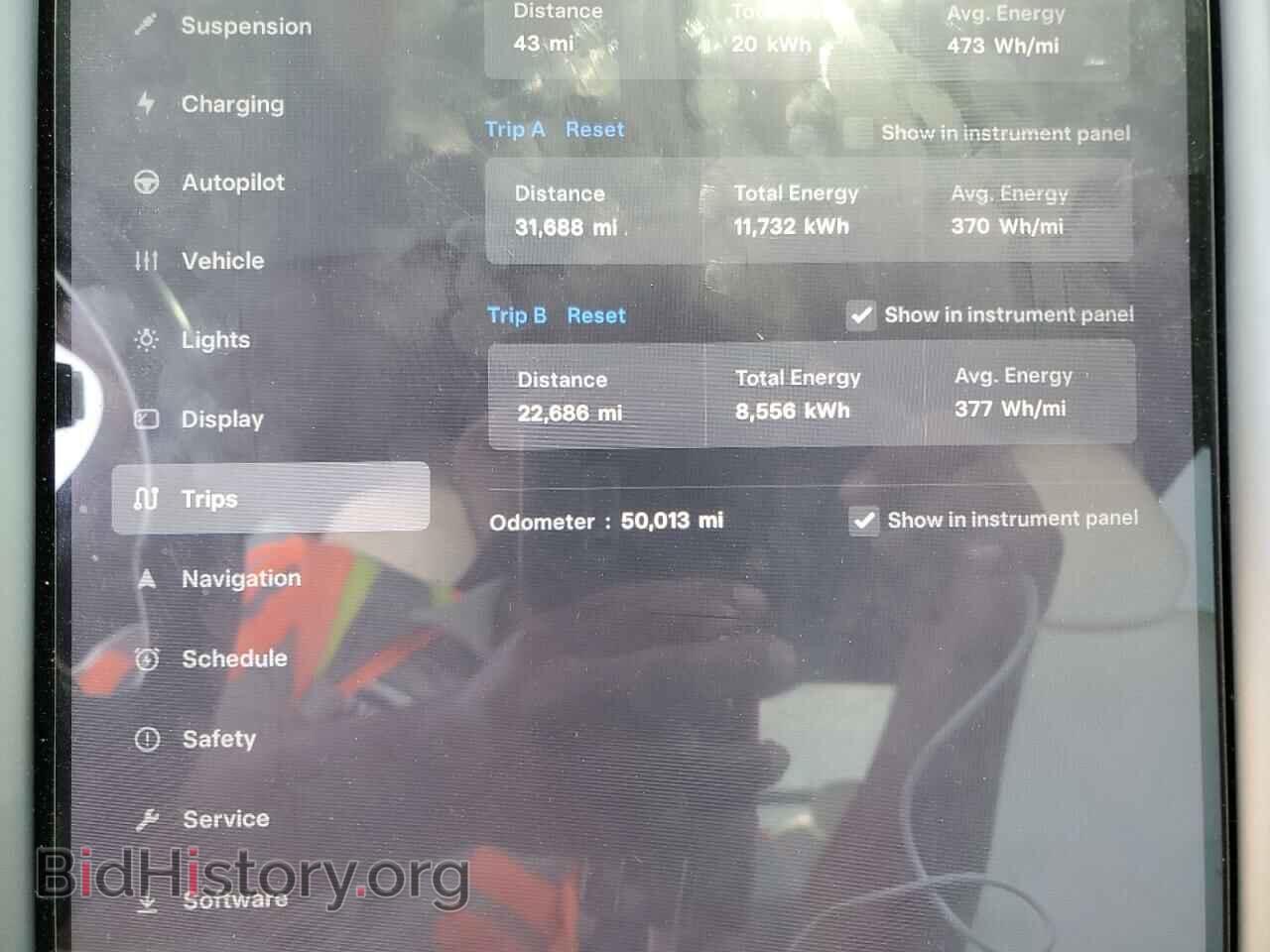 2019 TESLA MODEL X - VIN: 5YJXCAE25KF192896 - Photo 9