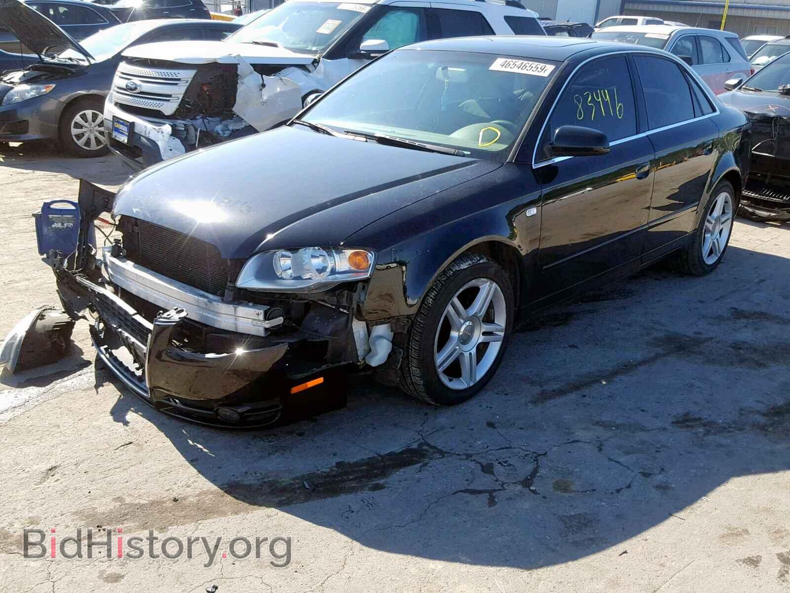 2007 AUDI A4 - VIN: WAUDF78E17A249837 - Фото 2