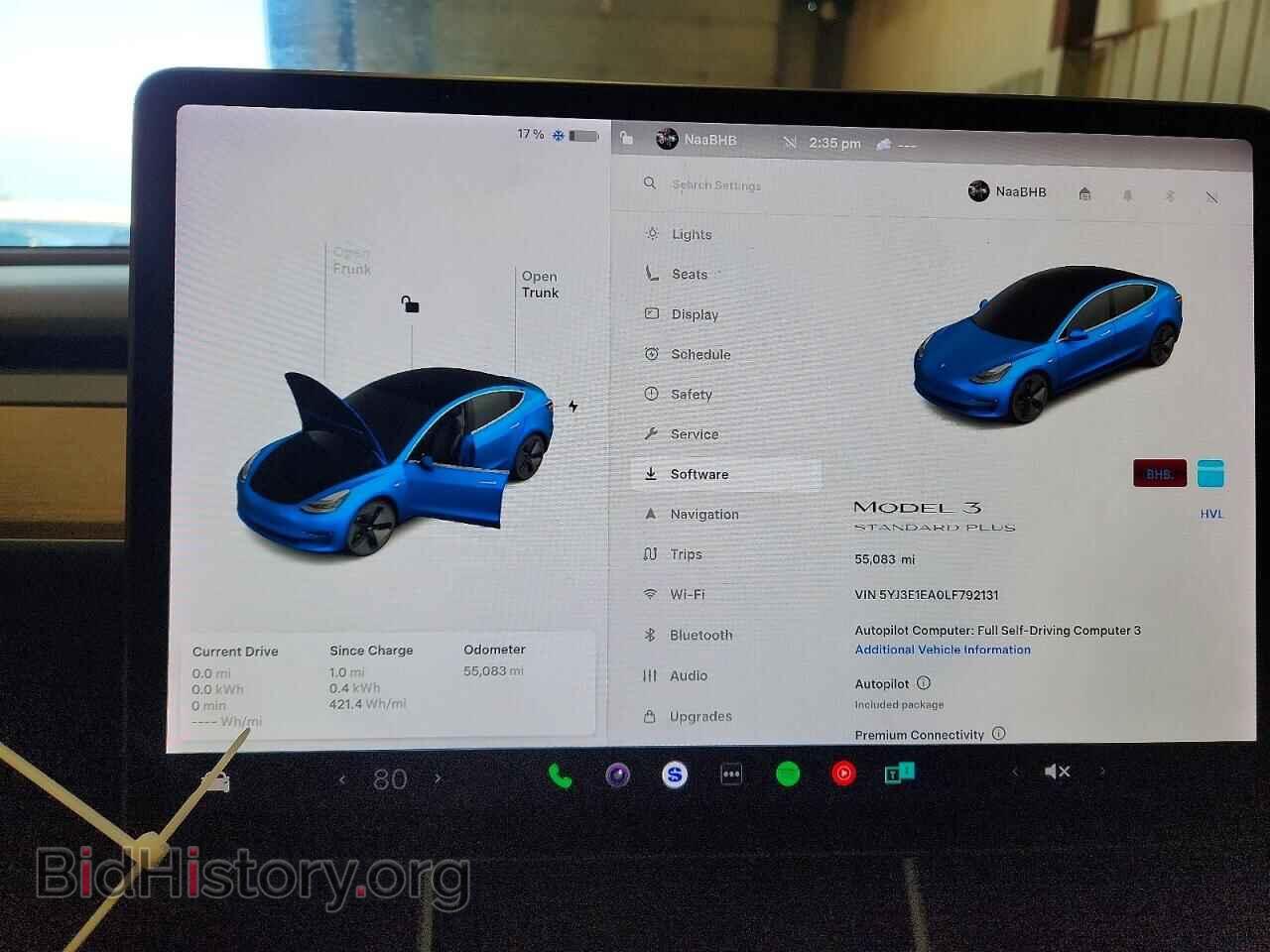 2020 TESLA MODEL 3 - VIN: 5YJ3E1EA0LF792131 - Photo 9