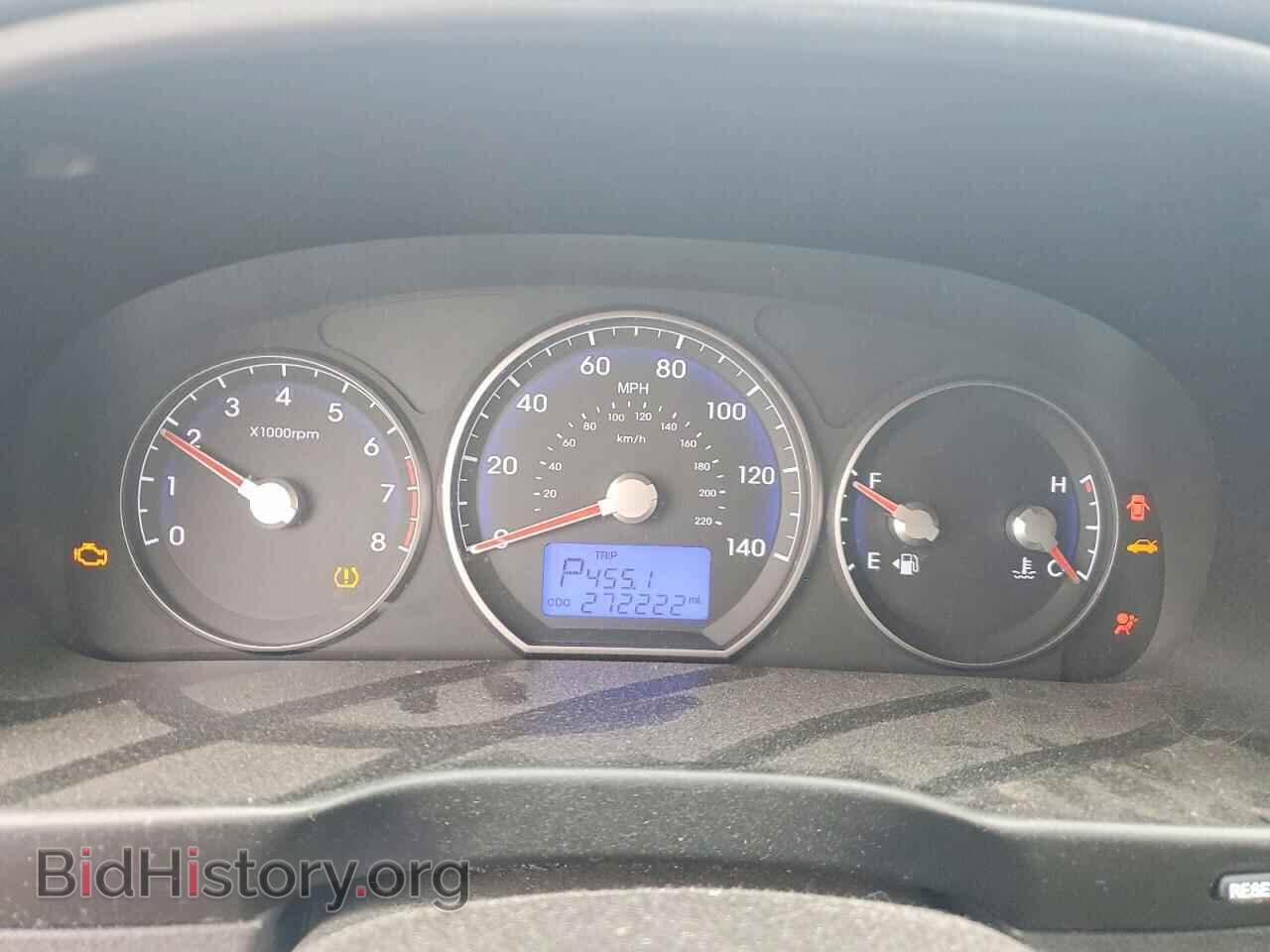 2010 HYUNDAI SANTA FE - VIN: 5NMSGDAB9AH363863 - Фото 9