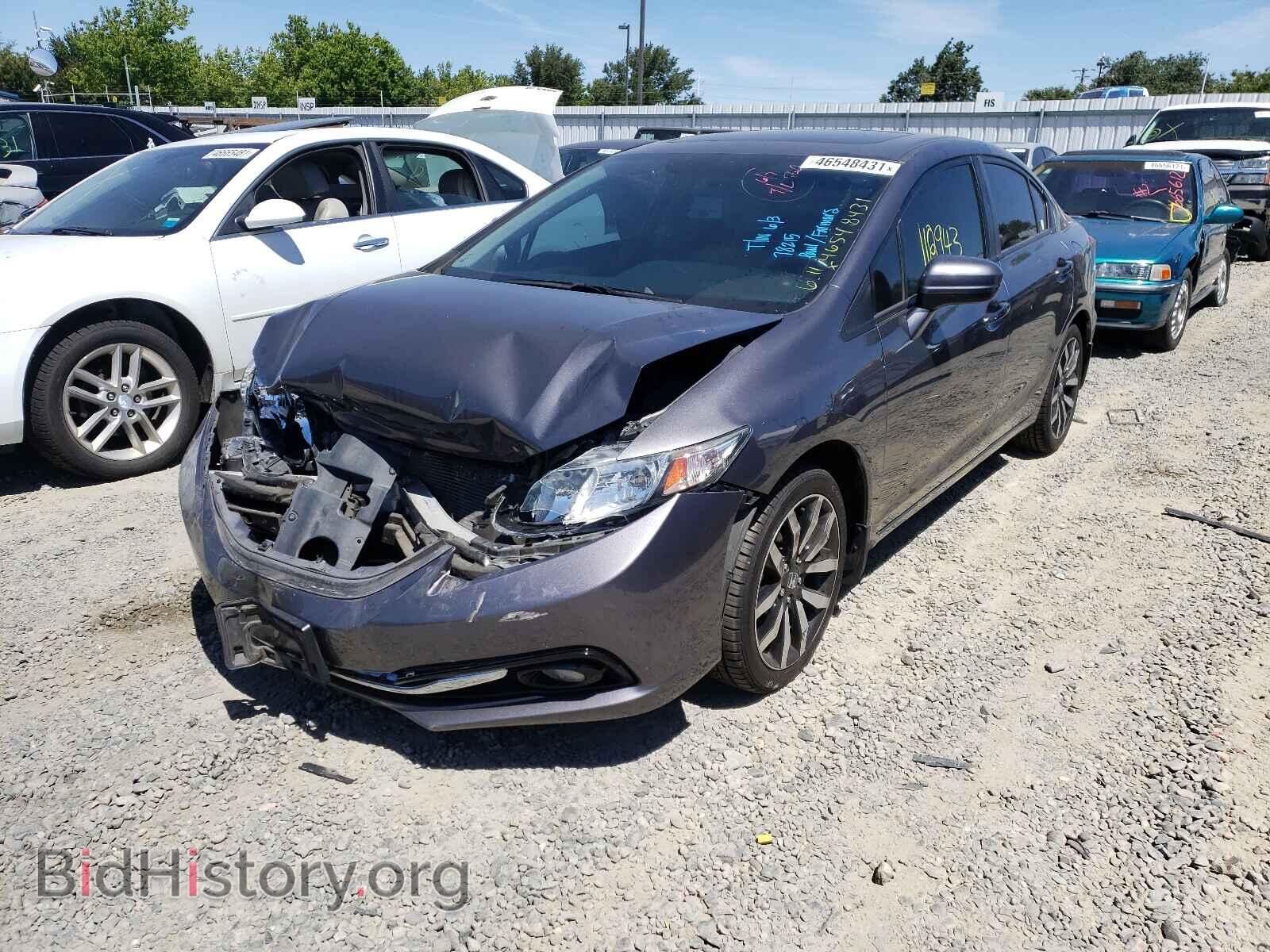 2015 HONDA CIVIC - VIN: 19XFB2F98FE261124 - Фото 2