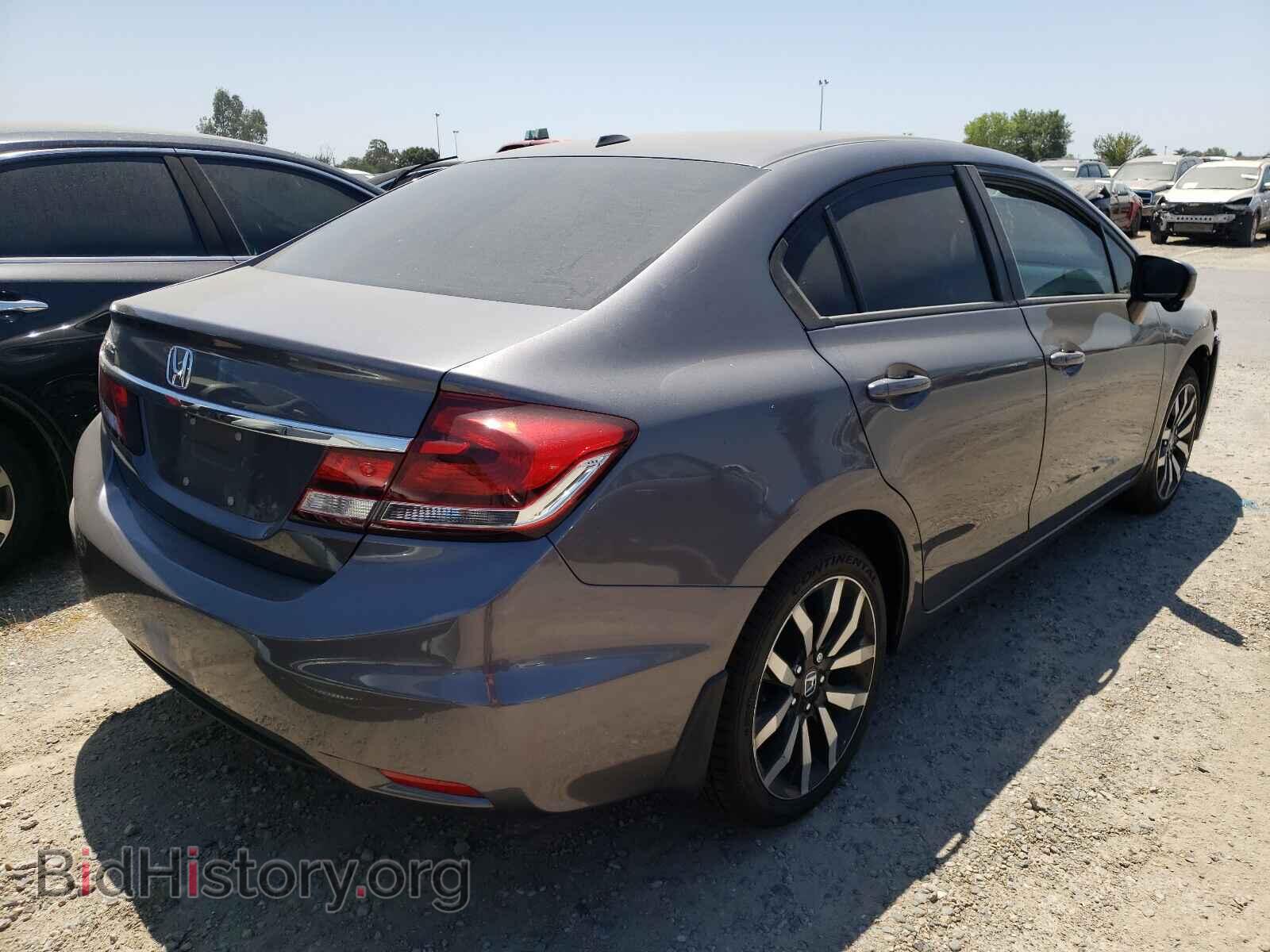 2015 HONDA CIVIC - VIN: 19XFB2F98FE261124 - Фото 4
