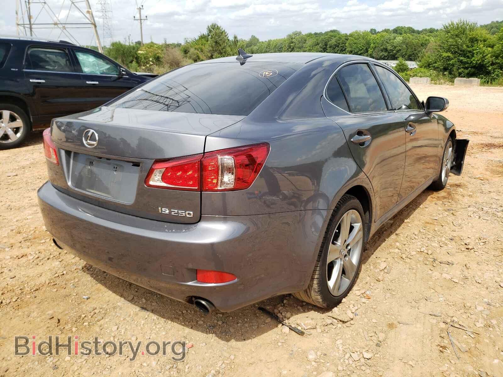 2012 LEXUS IS - VIN: JTHBF5C28C5175491 - Фото 4