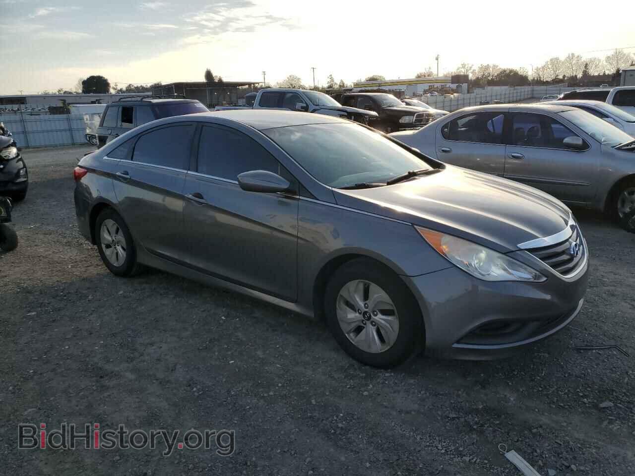2014 HYUNDAI SONATA - VIN: 5NPEB4AC2EH824057 - Фото 4