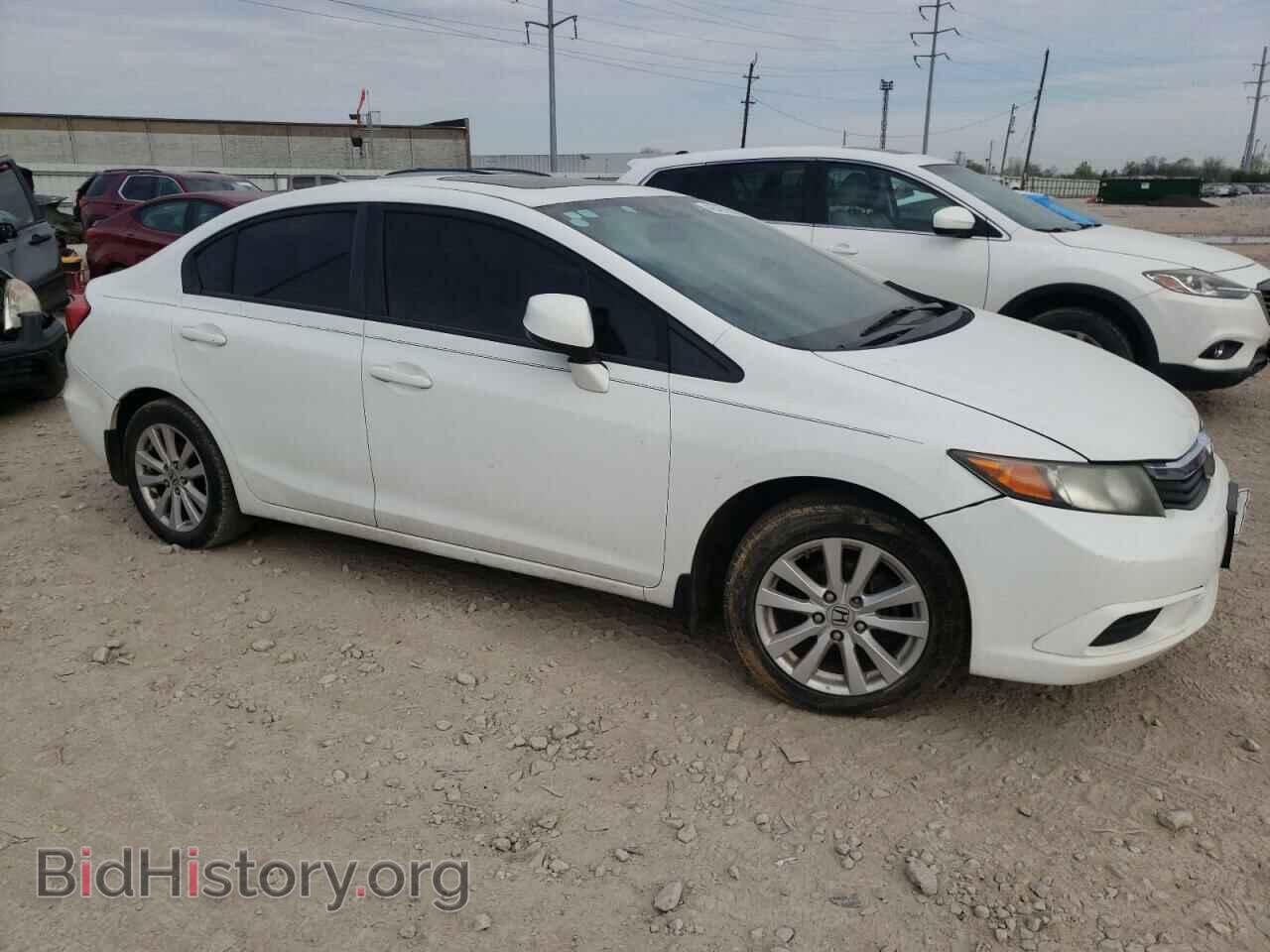 2012 HONDA CIVIC - VIN: 2HGFB2F83CH313154 - Фото 4