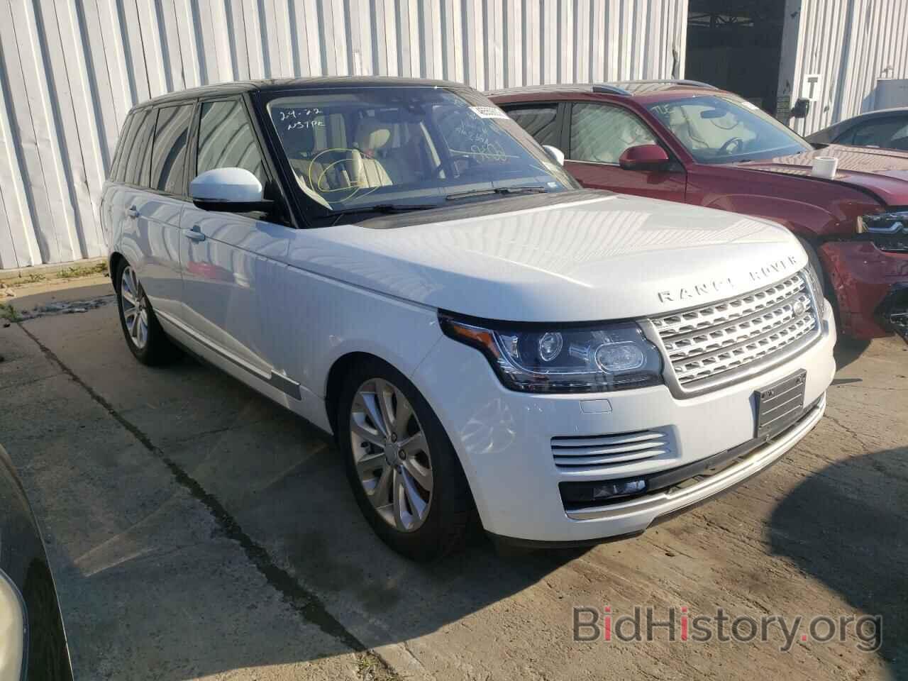 Photo SALGS2FV2HA352602 - LAND ROVER RANGEROVER 2017