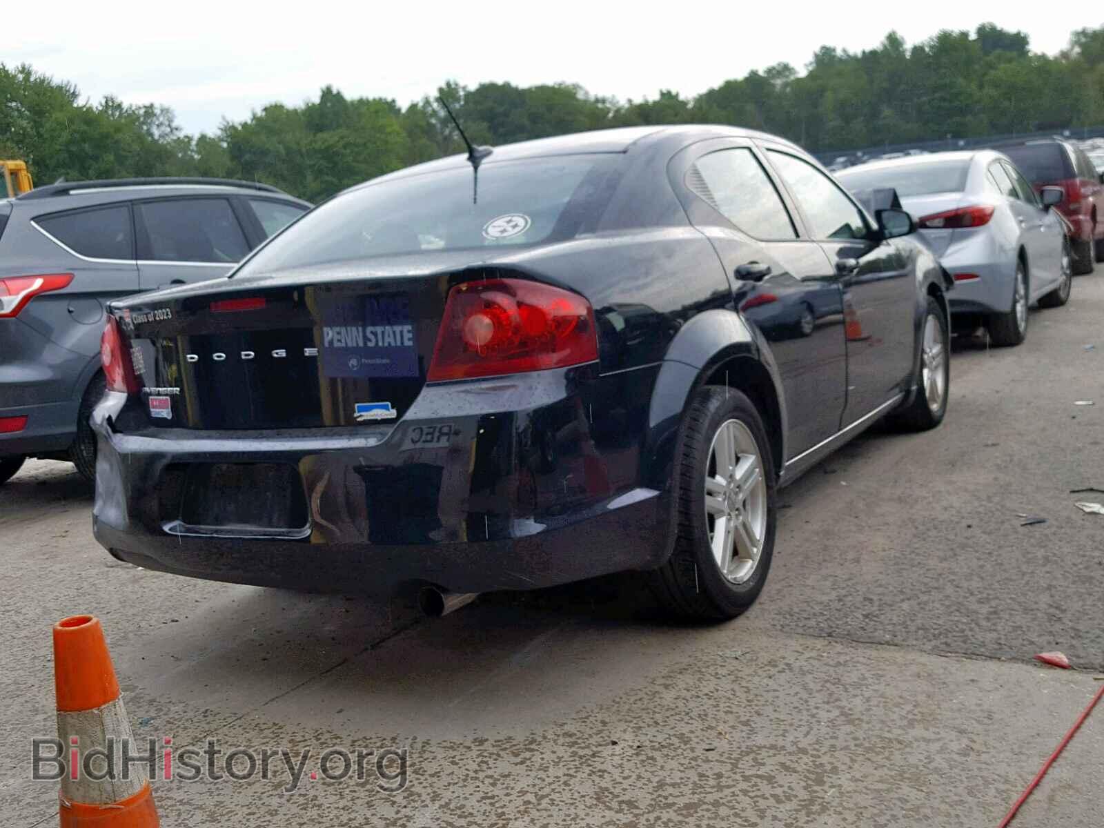 2013 DODGE AVENGER - VIN: 1C3CDZAB3DN566107 - Фото 4