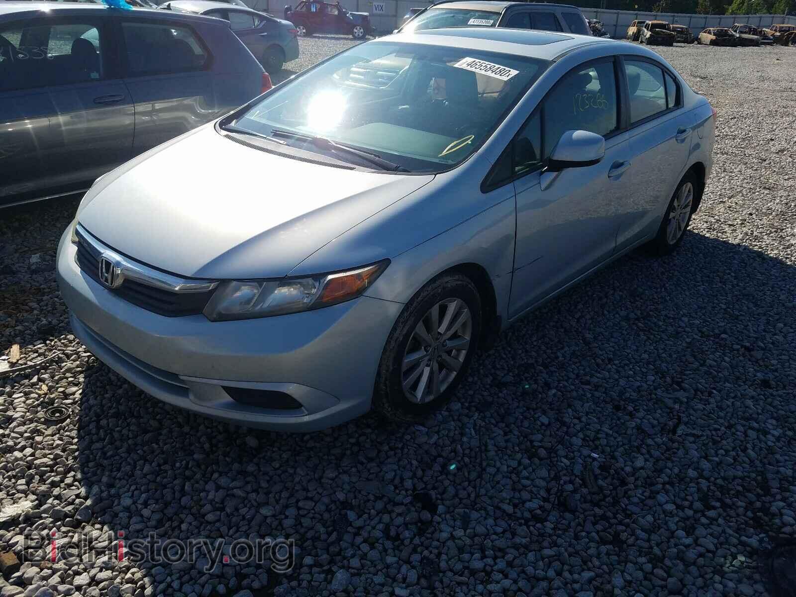 2012 HONDA CIVIC - VIN: 19XFB2F96CE011599 - Фото 2