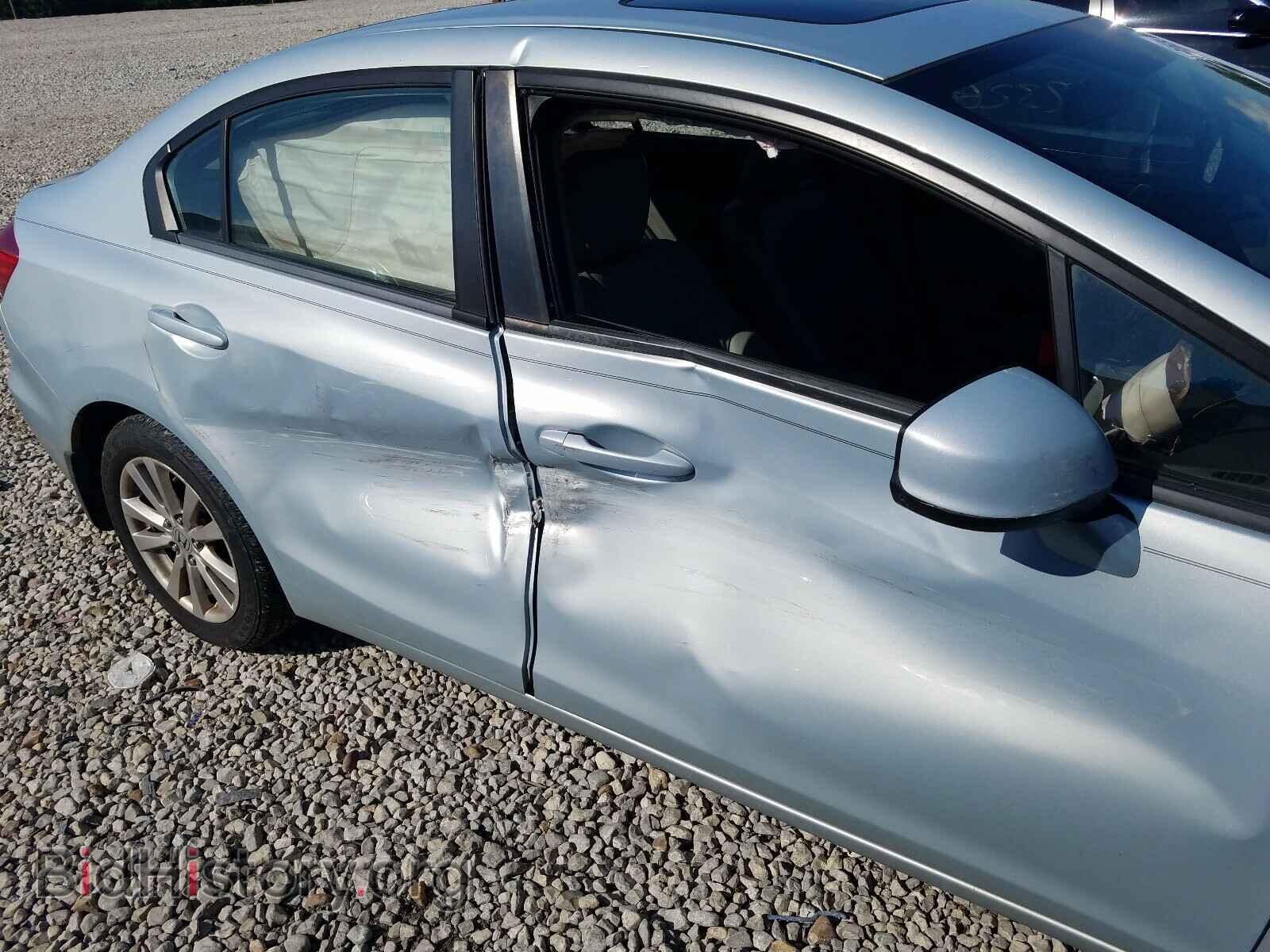 2012 HONDA CIVIC - VIN: 19XFB2F96CE011599 - Фото 9