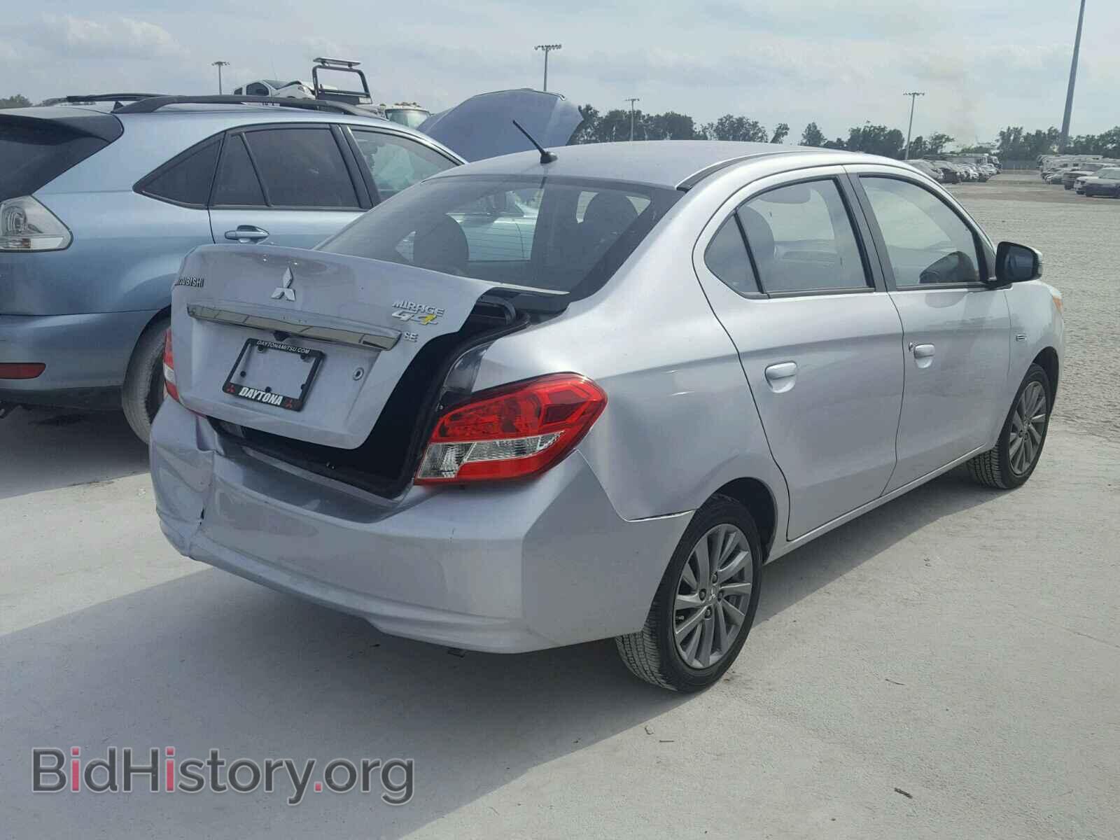 2017 MITSUBISHI MIRAGE - VIN: ML32F4FJ4HHF15052 - Фото 4