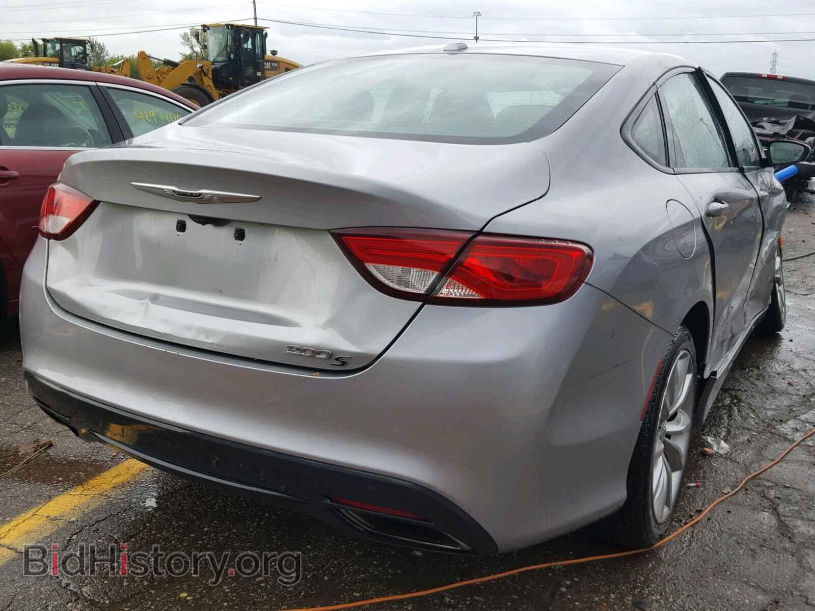 2015 CHRYSLER 200 - VIN: 1C3CCCBB1FN748390 - Фото 4