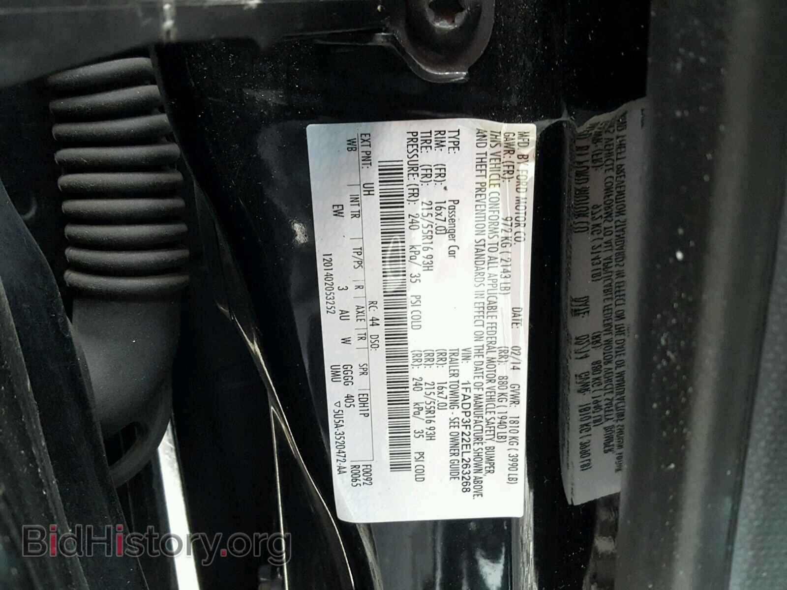 2014 FORD FOCUS - VIN: 1FADP3F22EL263268 - Photo 10