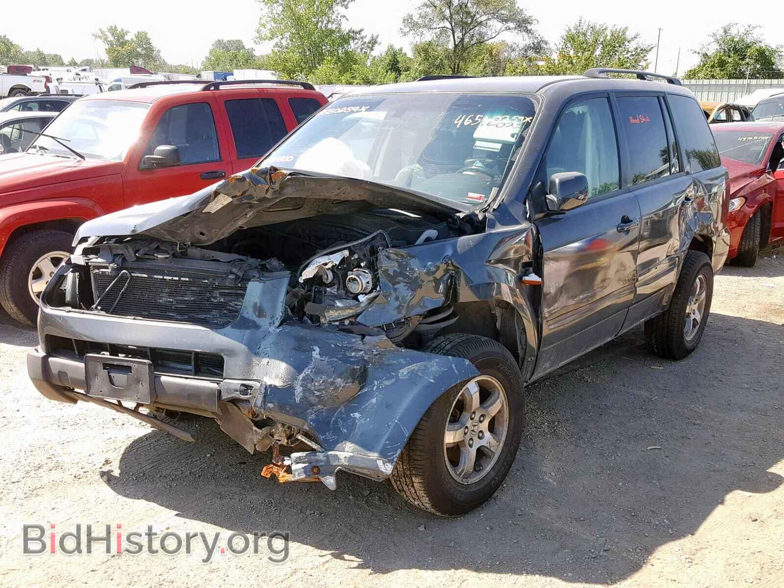 2006 HONDA PILOT - VIN: 5FNYF285X6B009800 - Фото 2