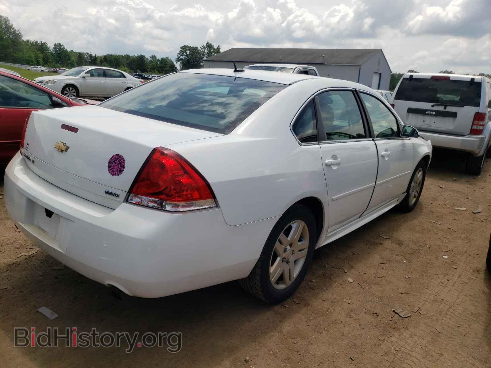 2014 CHEVROLET IMPALA - VIN: 2G1WB5E37E1186807 - Фото 4