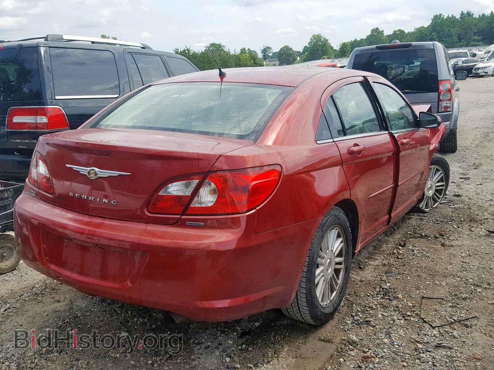 2007 CHRYSLER SEBRING - VIN: 1C3LC56R37N654760 - Фото 4
