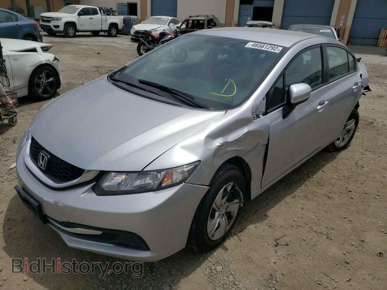2014 HONDA CIVIC - VIN: 19XFB2F55EE223913 - Фото 2