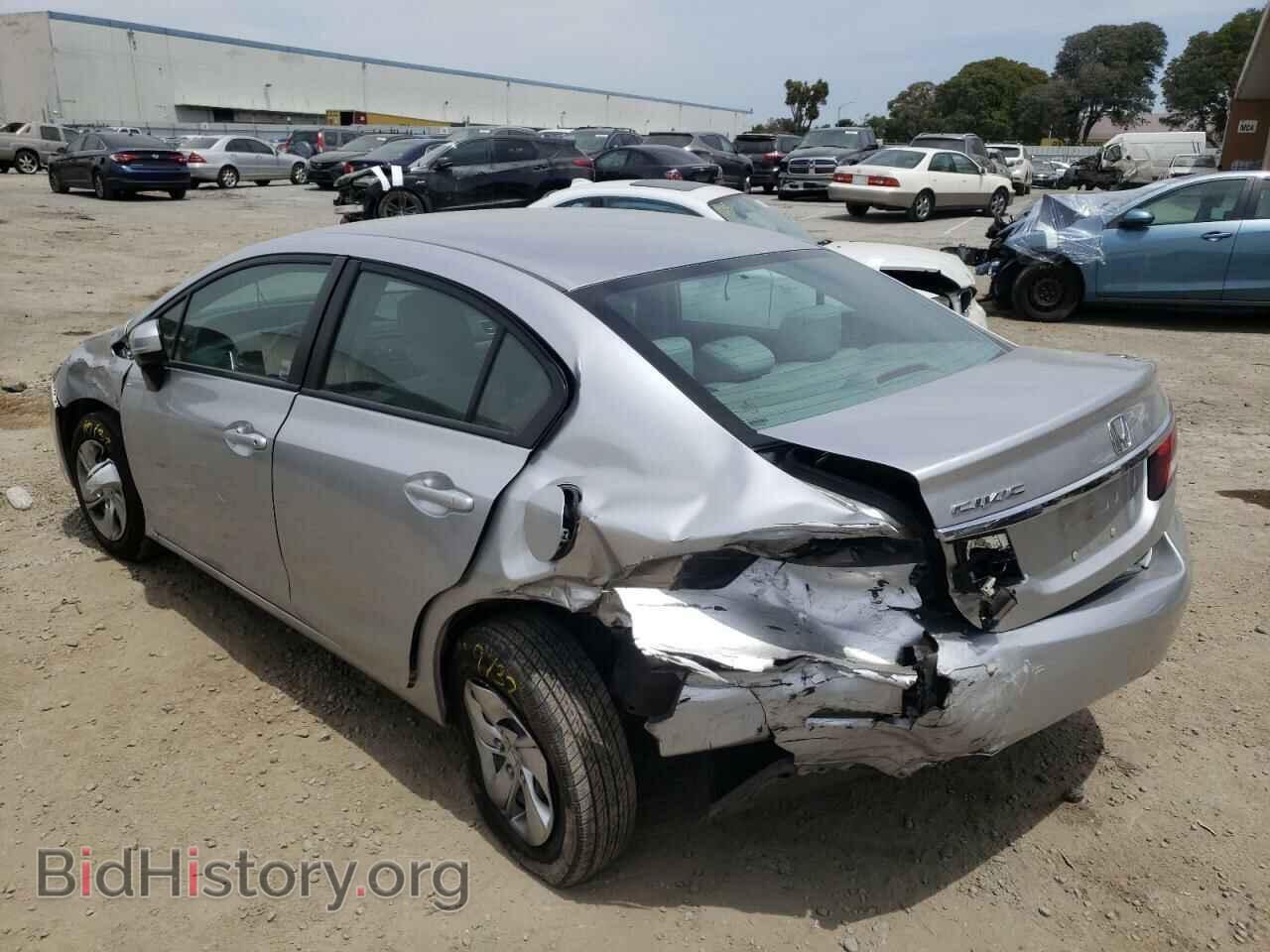 2014 HONDA CIVIC - VIN: 19XFB2F55EE223913 - Фото 3