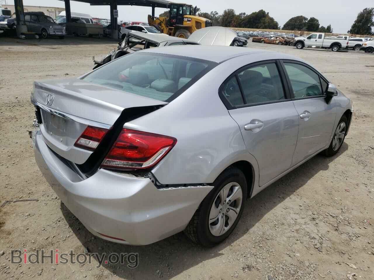 2014 HONDA CIVIC - VIN: 19XFB2F55EE223913 - Фото 4