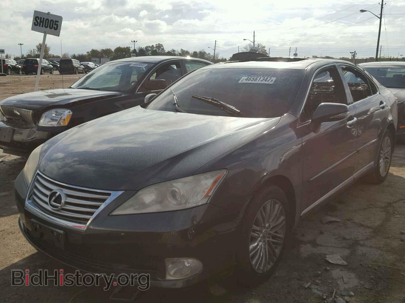 2011 LEXUS ES350 - VIN: JTHBK1EG9B2420778 - Фото 2